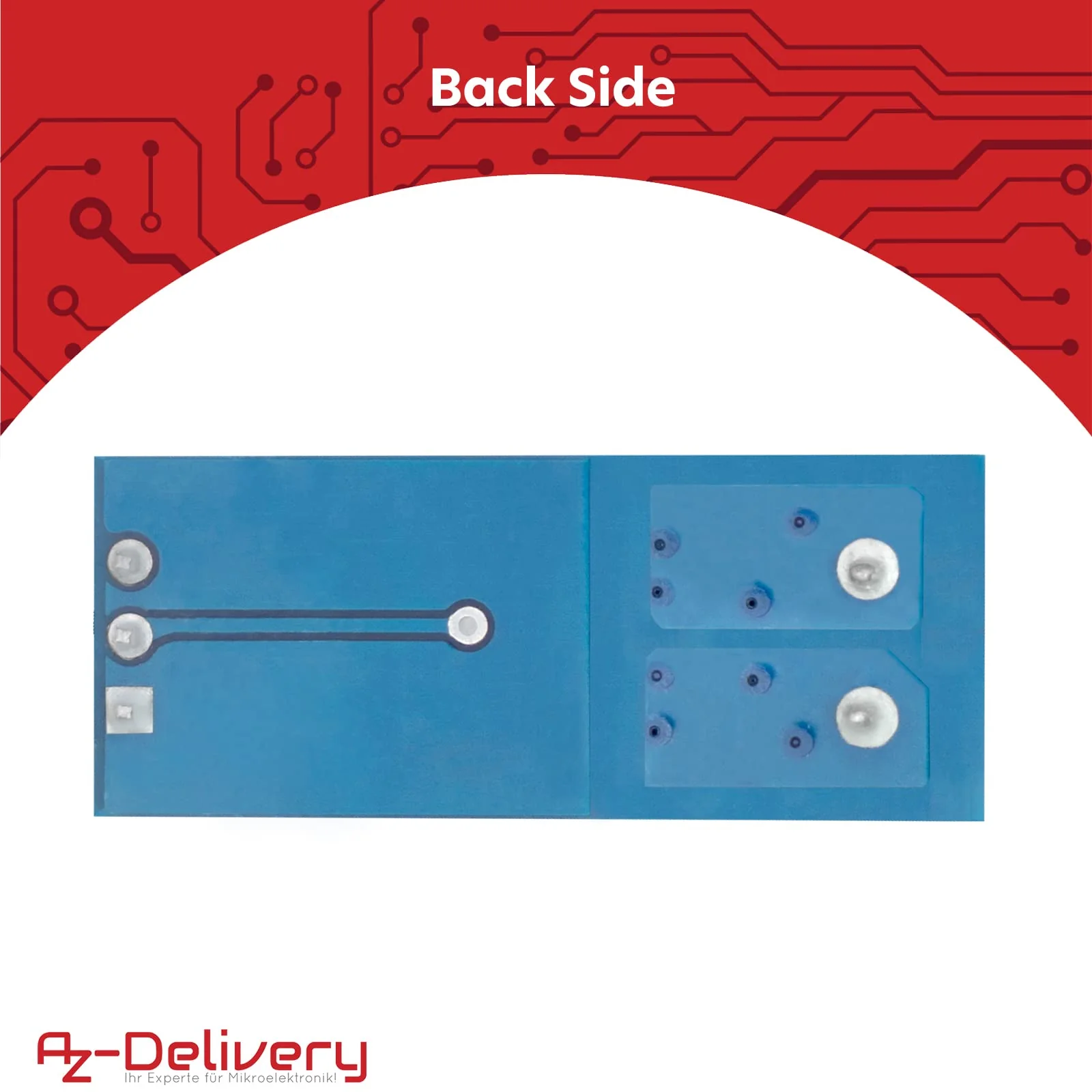 AZDelivery ACS712 Current Sensor 5A Measuring Range Module Current Sensor Compatible with Arduino Bascom Includes E-Book - Image 3