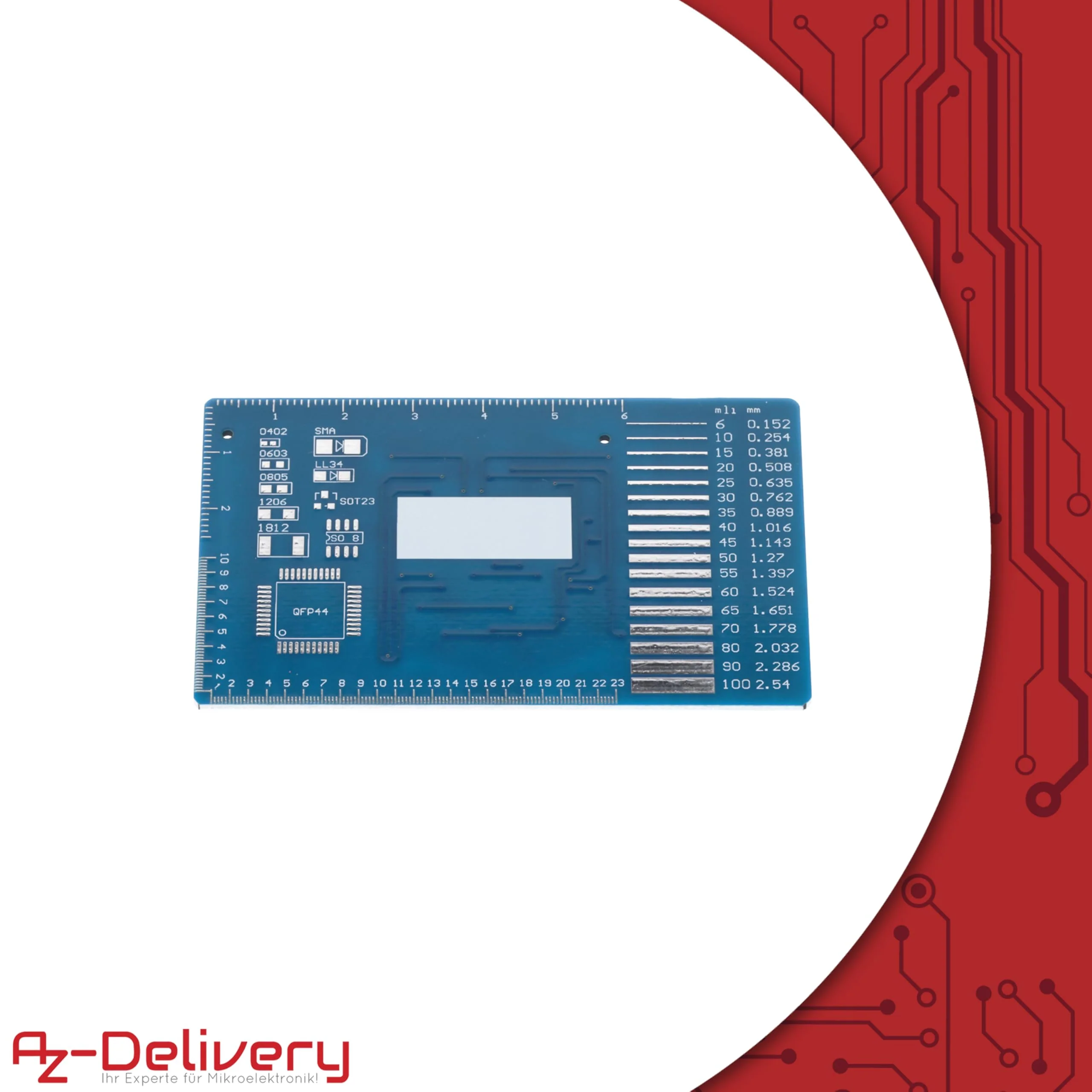 AZDelivery NE555 SMD Soldering Practice Board DIY Kit - LED Module for Soldering Learning, Set with Soldering Kit - Electronic Soldering Kit for Soldering Exercises - Image 7