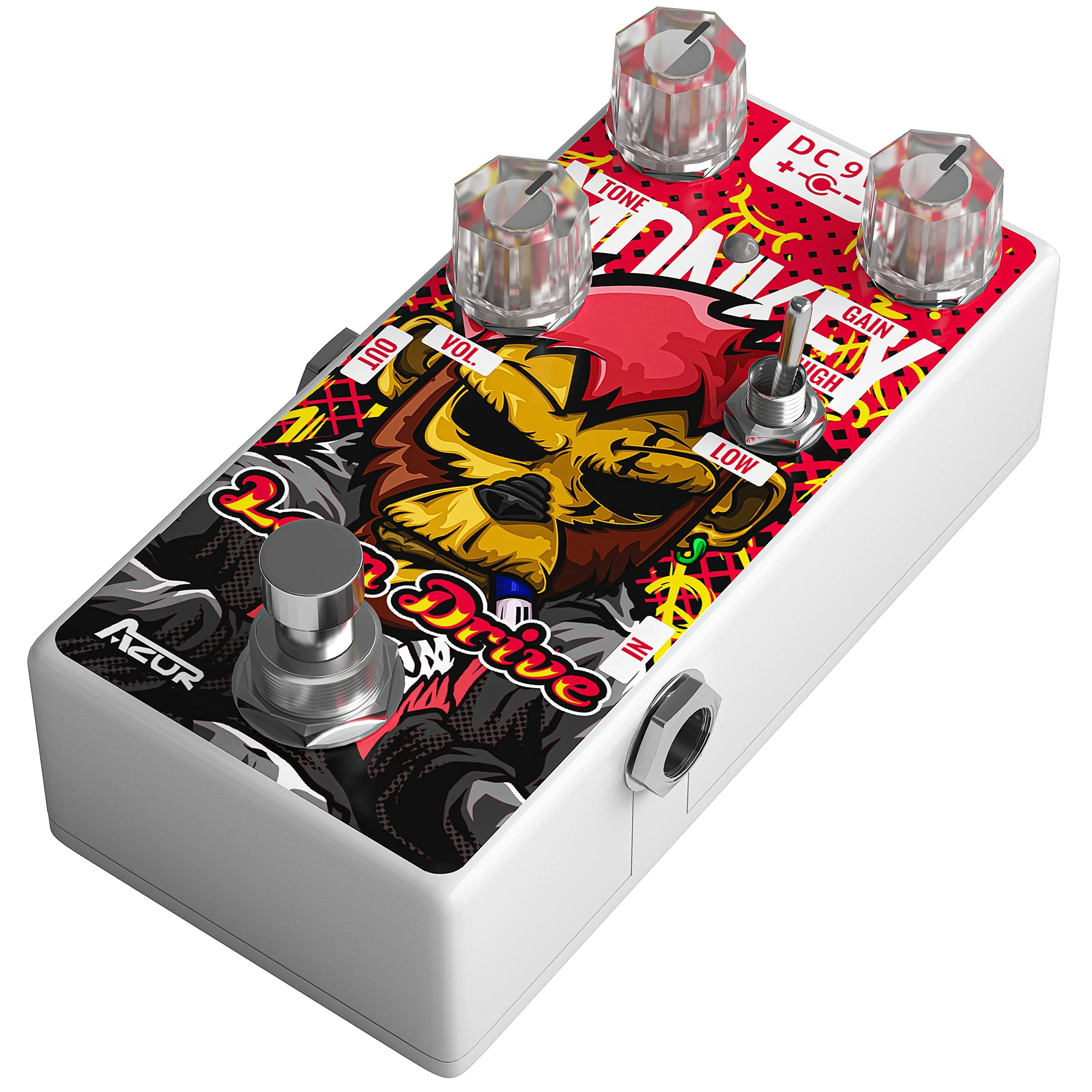 AZOR Leon Dirve Guitar Pedal, Mini Overdrive Analog Effect Pedal for Electric Guitar Pedalboard True Bypass AP503 - Image 6