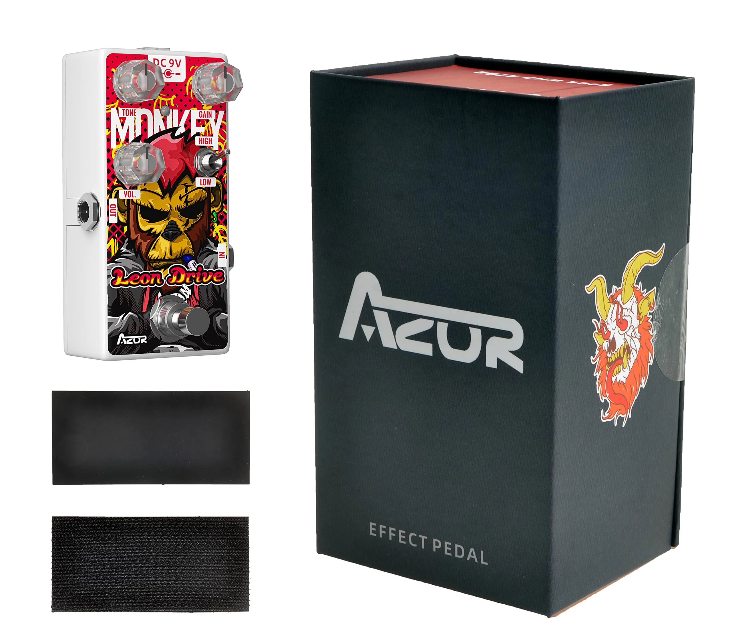 AZOR Leon Dirve Guitar Pedal, Mini Overdrive Analog Effect Pedal for Electric Guitar Pedalboard True Bypass AP503 - Image 8