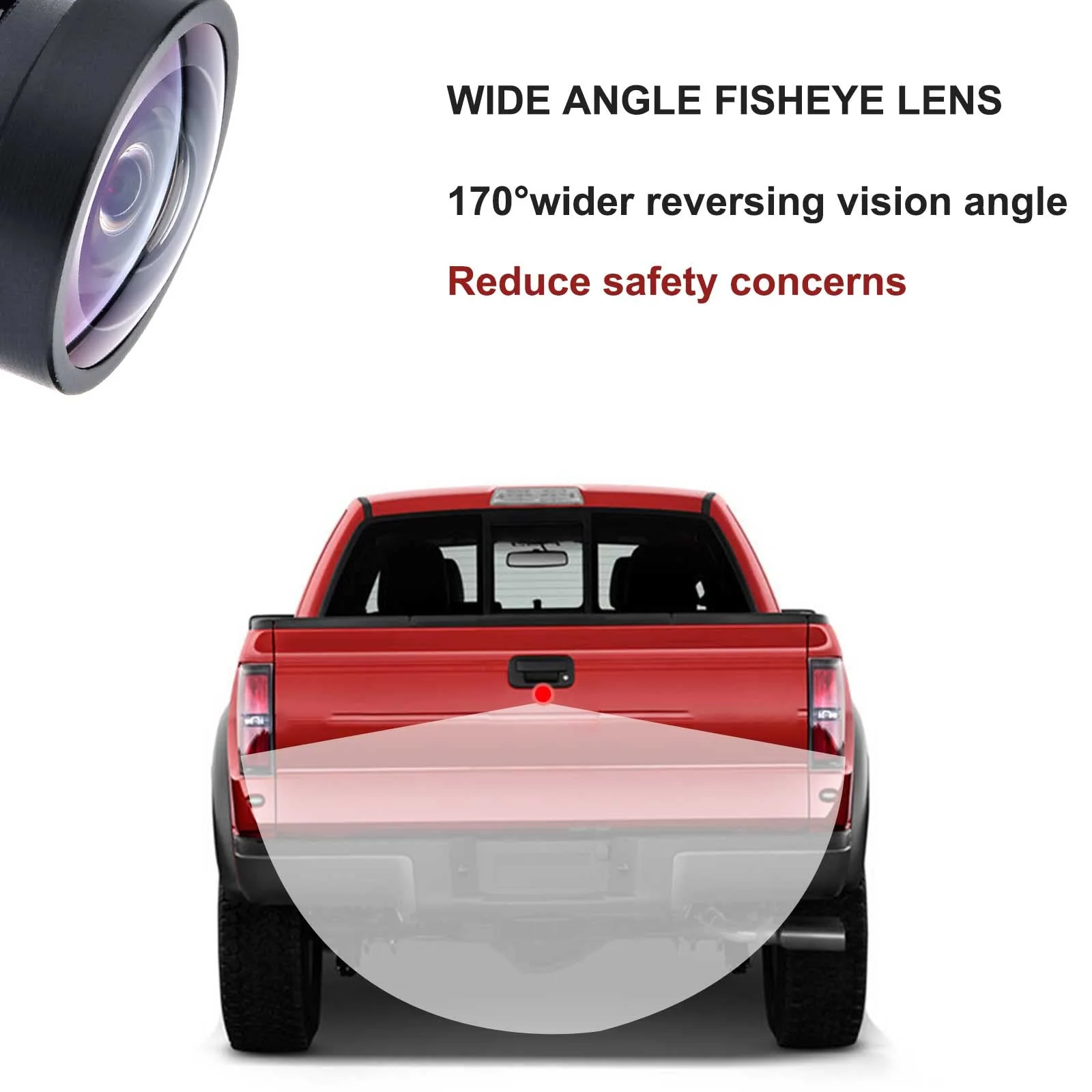 Backup Camera Compatible with Ford F150 2010 2011 2012 2013 2014 Mustang 2015-2020 Lincoln MKC 2015-2019 Parking Assist Rear View Camera Replaces# BL3Z-19G490-B EL3Z-19G490-D - Image 4