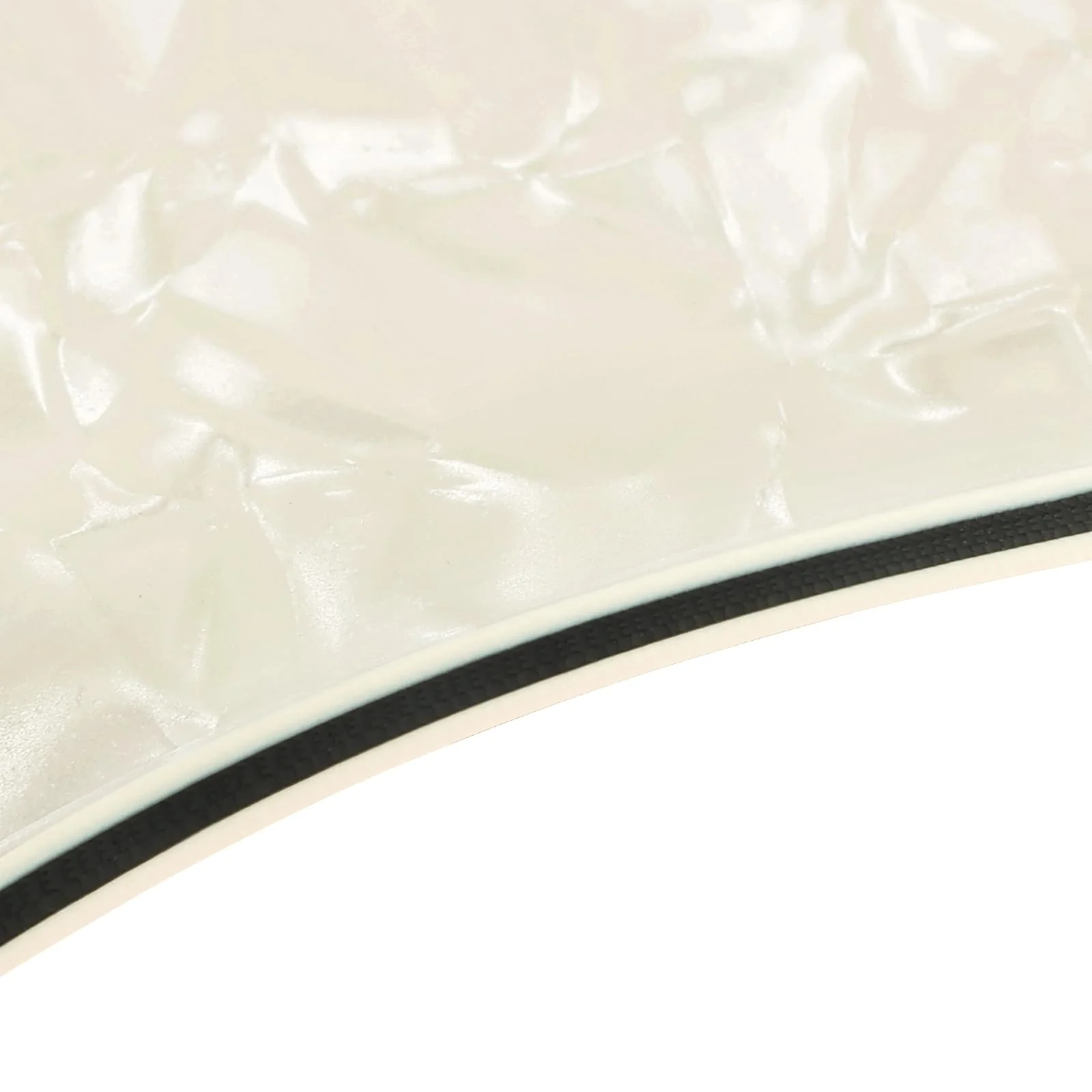 Banworks 4 Ply Tele HS/HH Pickguard 8-Hole Electric Guitar Pickguard Scratch Plate for USA/Mexican Fender Modern Style Standard Tele Telecaster JT/HB-04 Vintage White Pearl - Image 5
