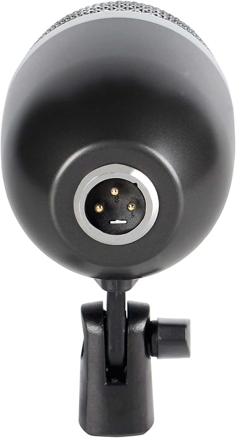 Bass Drum Microphone with Dynamic Pick Up Pattern, Tom Microphone Swivel Adjustable Kick Drum Mic with Durable Steel Mesh Grille Dynamic Instrument Mic - Image 3