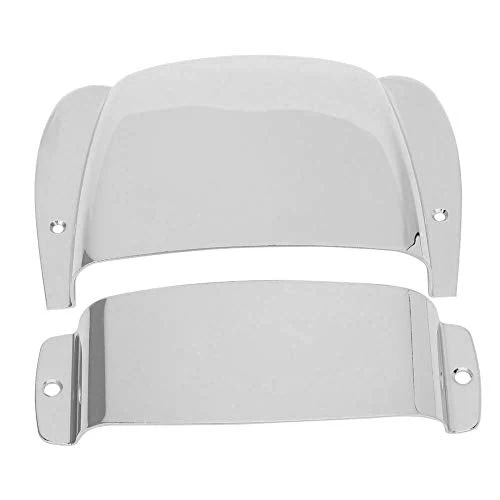 Bass Guitar Bridge Cover with Screws Zinc Alloy Protector Bridge Plate Cover for Electric Bass Guitar (Silver) Silver - Image 8