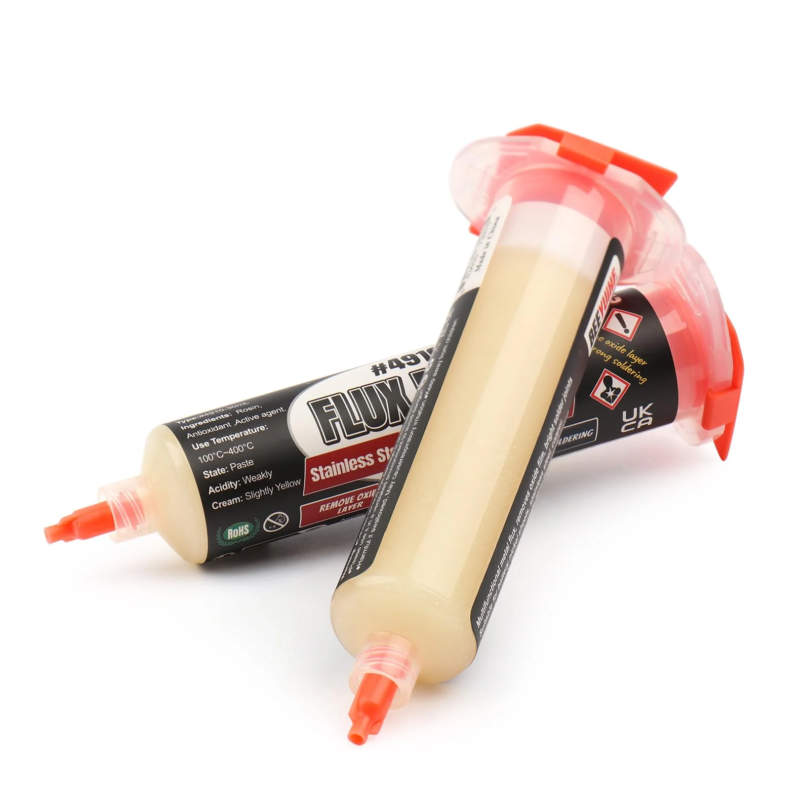 BEEYUIHF Stainless Steel Flux Paste Soldering, 30 ml Multifunctional Metal Soldering Paste Flux for Battery, Nickel, Copper, Nickel, Galvanized Sheet, Solder Flux Paste #4910 - Image 6
