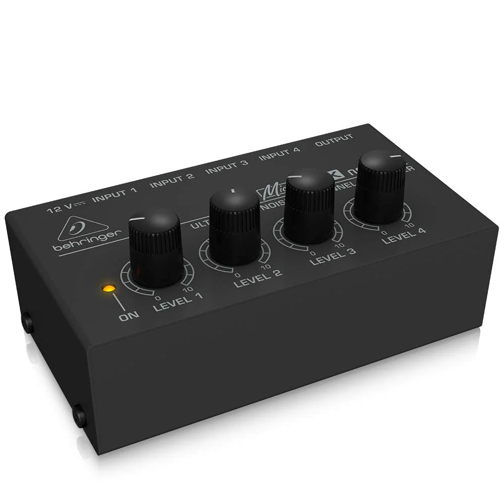 Behringer MICROMIX MX400Ultra Low-Noise 4 Channel Line Mixer - Image 3