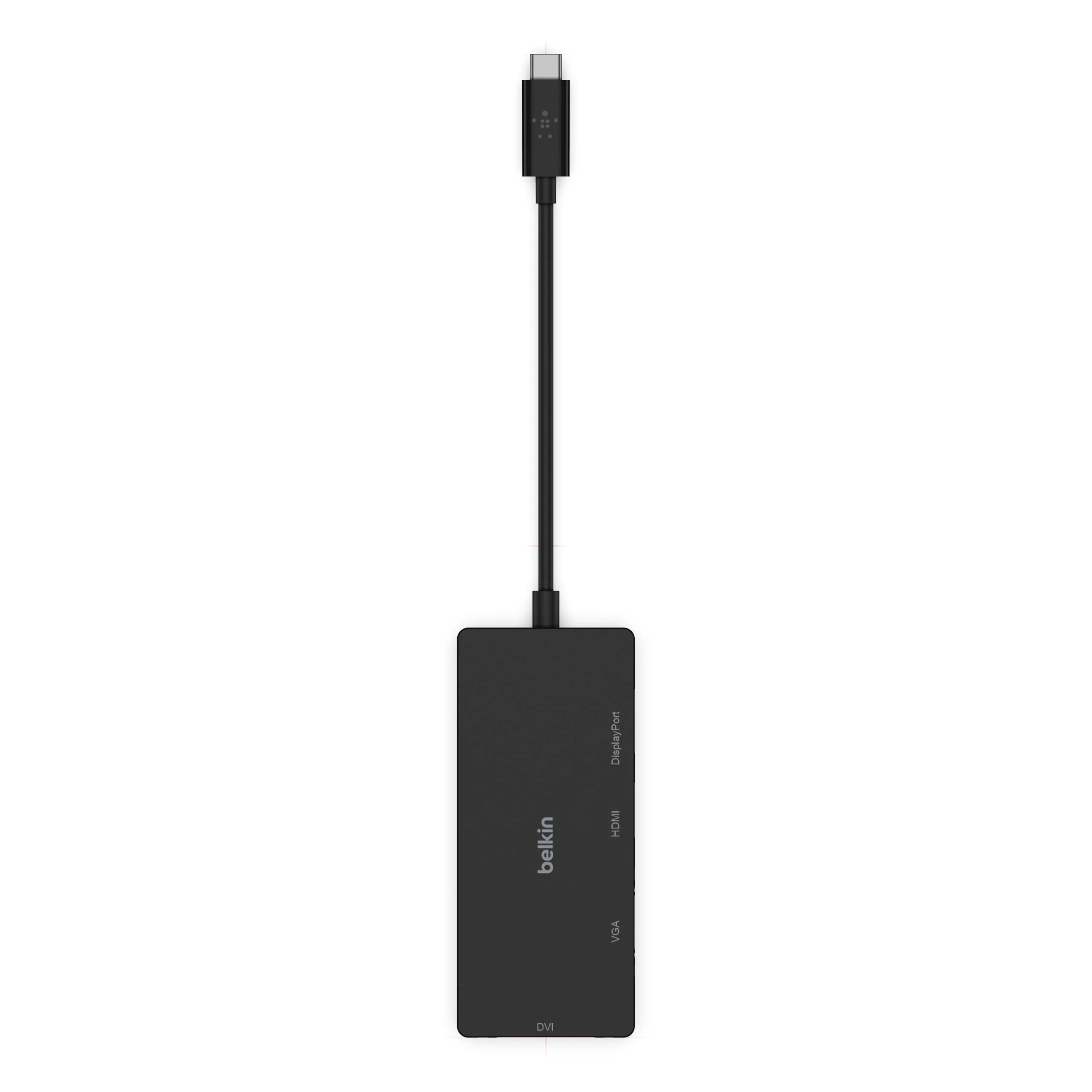 Belkin Adpt,Usbc-Hdmi,Vga,Dvi,Dsplypt,Blk USB-C to VGA/DVI/HDMI/DisplayPort - Image 6