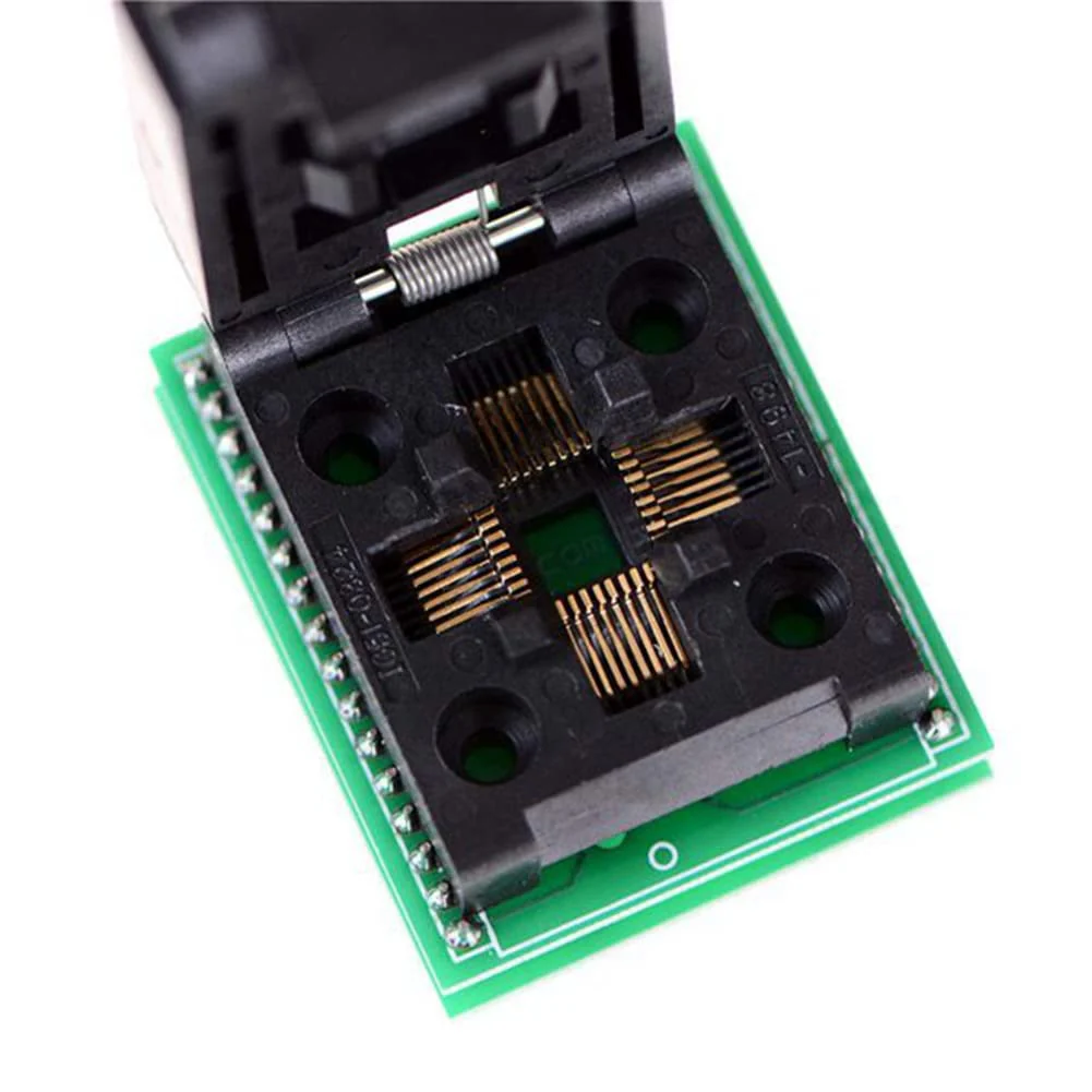 berjalan TQFP32 QFP32 to DIP32 IC Programmer Adapter Chip Test Socket Burning Socket Integrated Circuits - Image 2