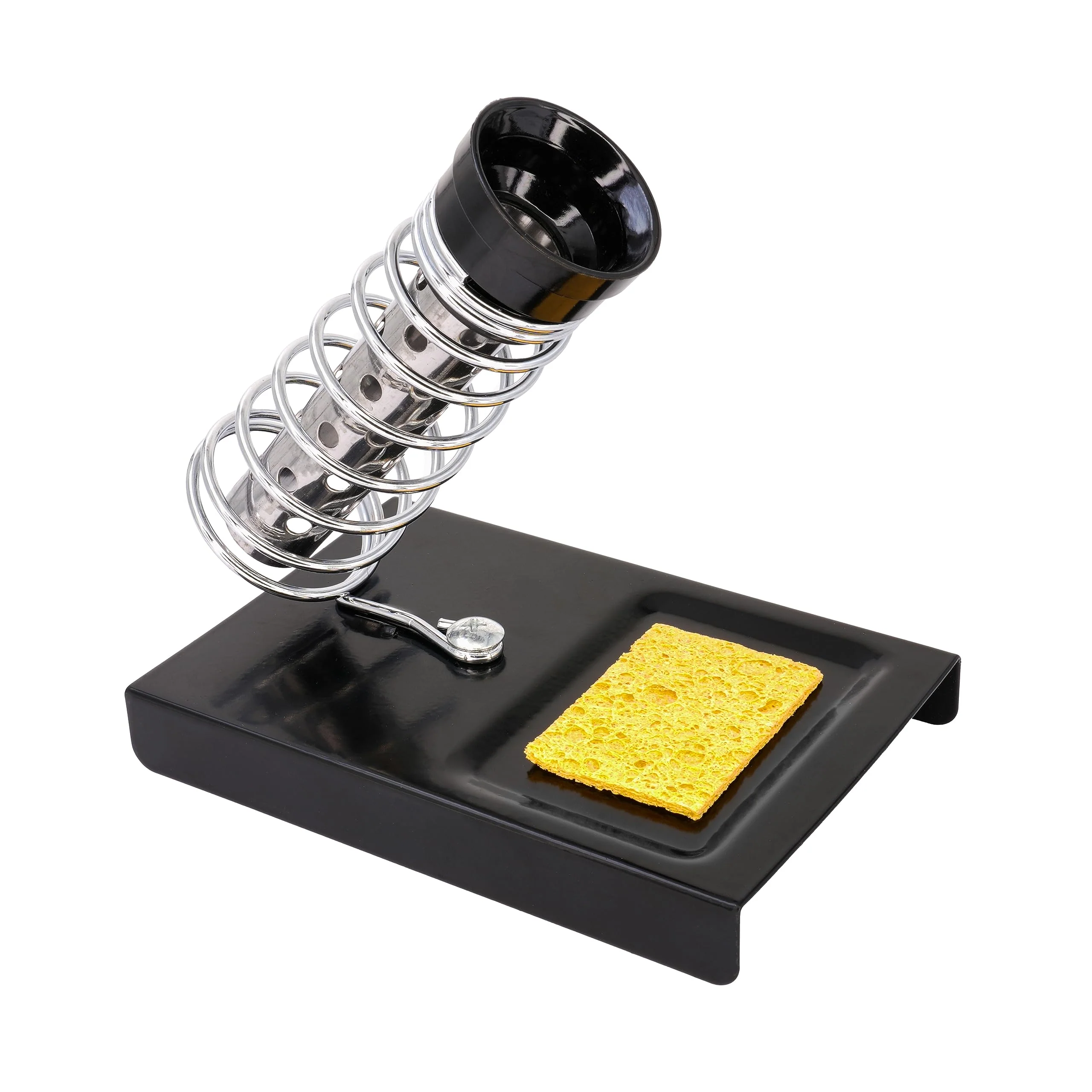 BIGtec Soldering Iron Stand Soldering Iron Holder Stand Soldering Iron Tray with Sponge for Soldering Desoldering