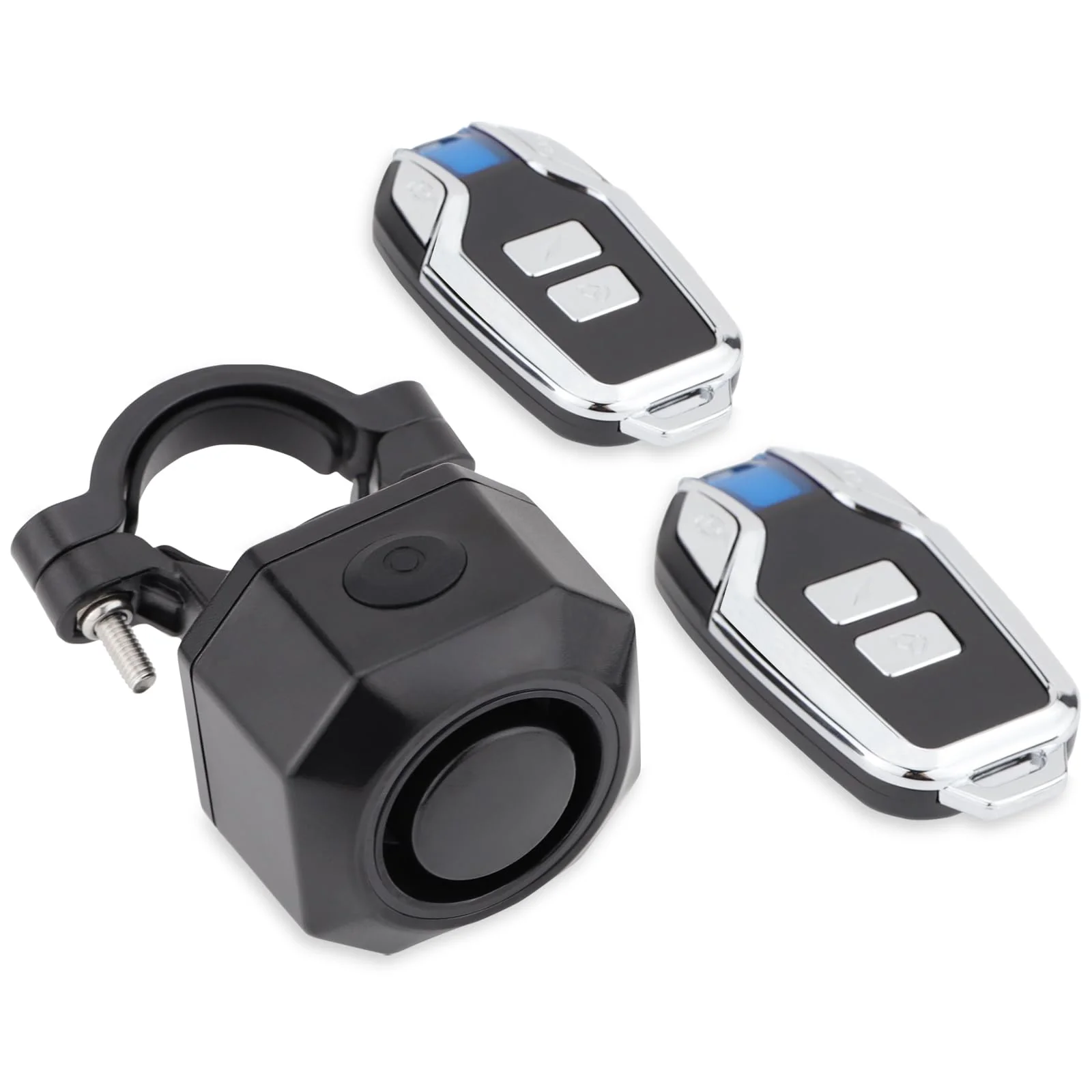 Bike Horn Electric Vehicle Alarm Wireless Vibration Alarm System with Motion Sensor Waterproof Rechargeable Antitheft Alarm for Ebikes Bike Scooter Car (SF32 Alarm one Pack) SF32 Alarm one pack - Image 11
