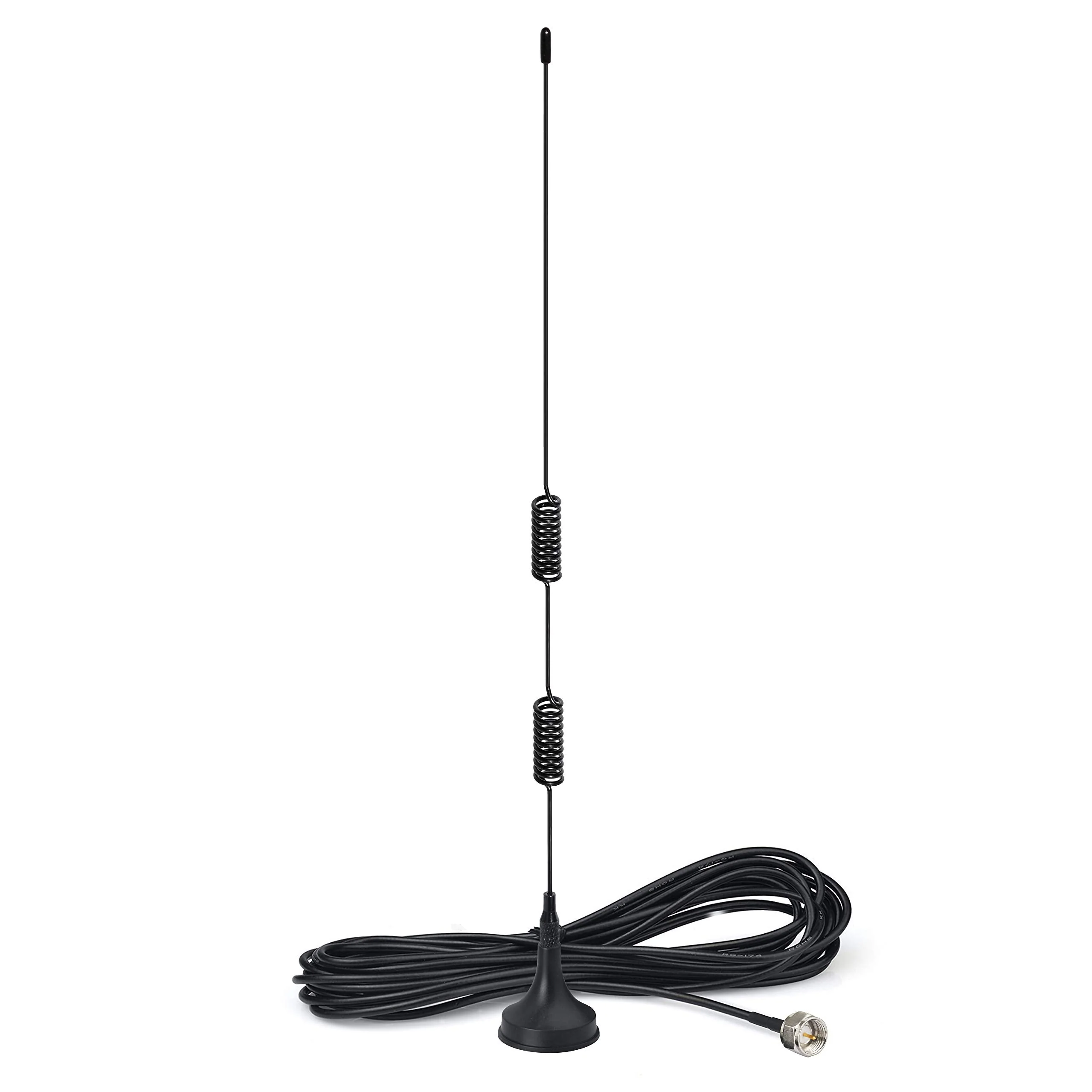 Bingfu FM Antenna Magnetic Base FM Radio Antenna for Pioneer Onkyo Yamaha Marantz Sherwood Indoor Digital HD Radio FM Radio Bluetooth Home Stereo Receiver AV Audio Vedio Home Theater Receiver Tuner Magnetic FM Antenna - Image 2