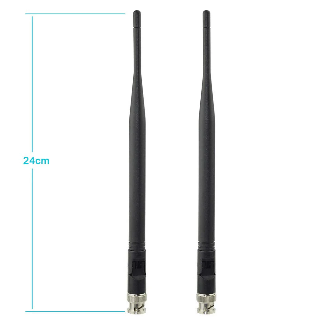 Bingfu Wireless Microphone Receiver Antenna UHF 400MHz-960MHz BNC Male Antenna (2-Pack) for Wireless Microphone System Receiver Remote Digital Audio Mic Receiver Tuner UHF Ham Radio - Image 3