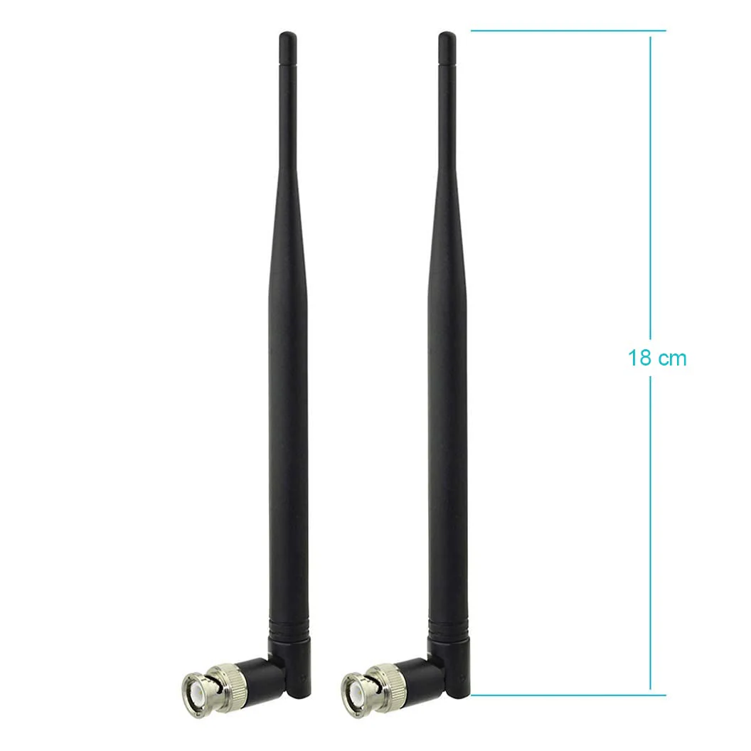 Bingfu Wireless Microphone Receiver Antennas BNC Male Antenna UHF 400MHz-960MHz (4-Pack) for Wireless Microphone System Receiver Remote Digital Audio Mic Receiver Tuner UHF Ham Radio BNC Antenna 4-pack - Image 2