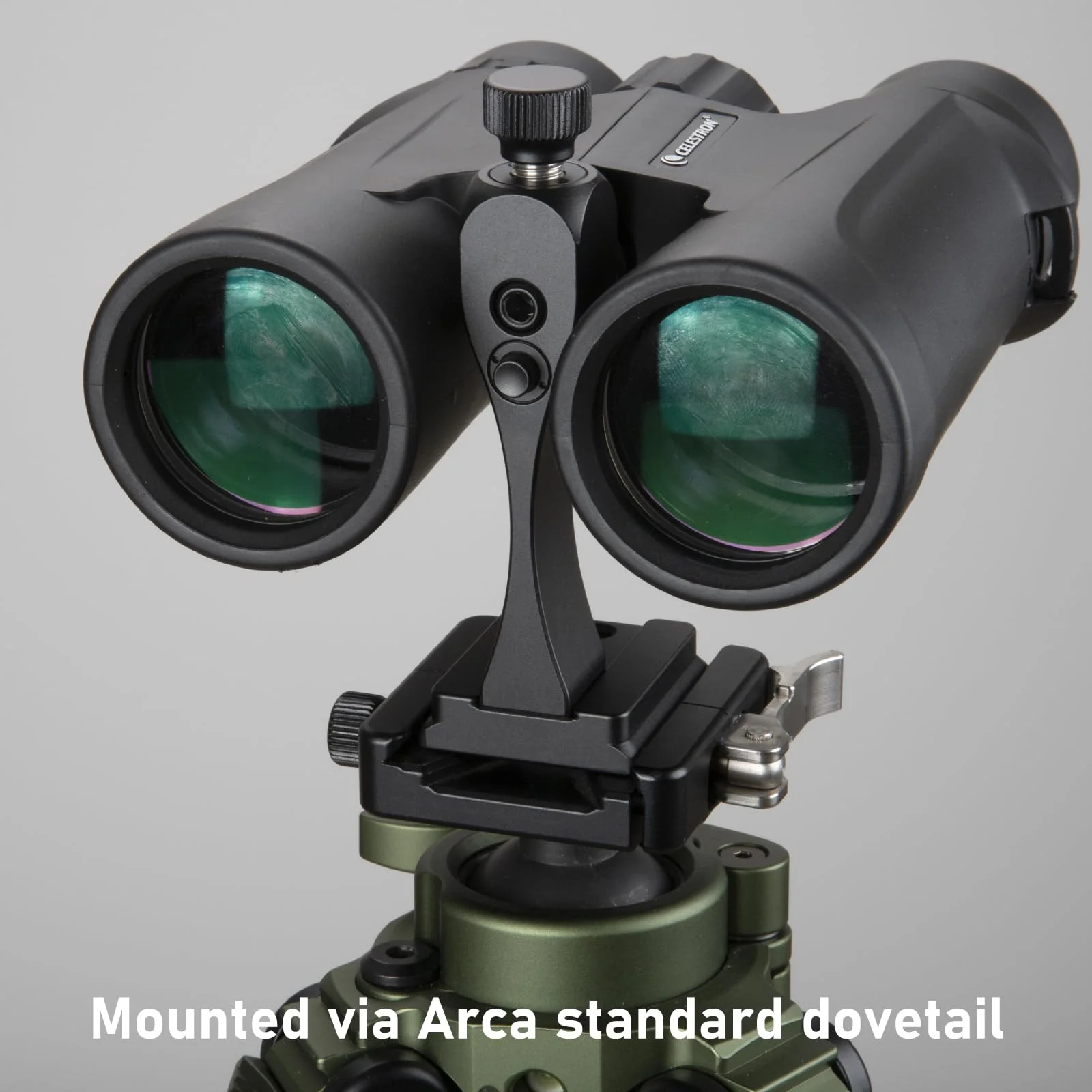 Binocular Tripod Adapter, Detachable ARCA Dovetail Quick Release Plate, 1/4" Mounting Screw Mount Hole,Anti-Drop Proof Binocular Threaded Stud - Image 6