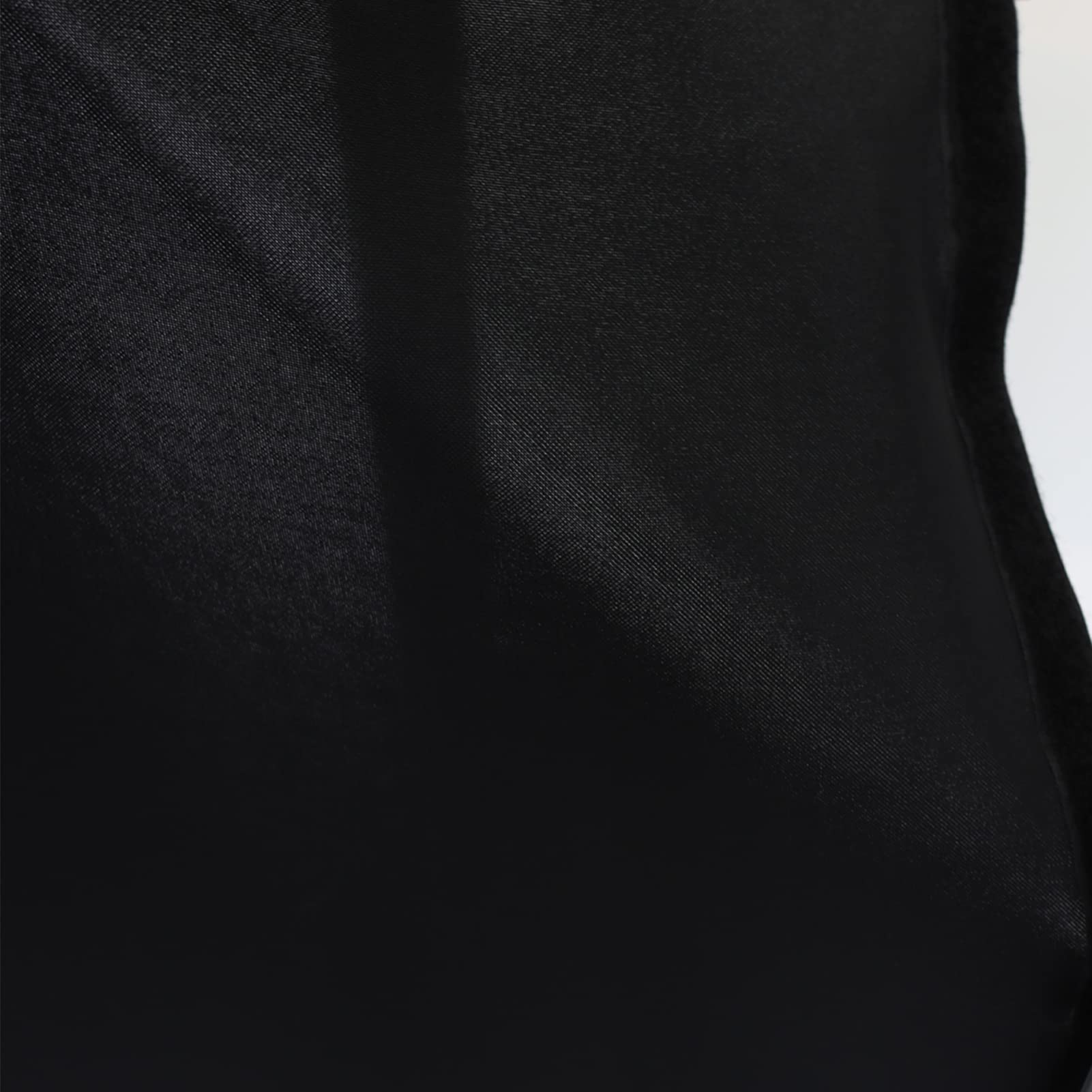 Black DJ Facade Scrim DJ Booth Scrim 19.5"x 44.2" w/Small Bag Black - Image 7