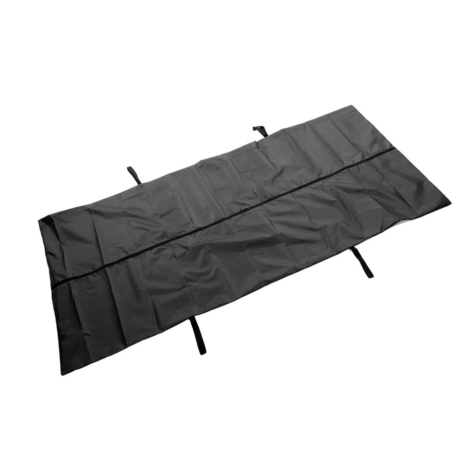 Black Emergency Carcass Body Bag - Oxford Fabric Material for Transport in Funeral Hospital (150 x 60 cm) 150*60CM