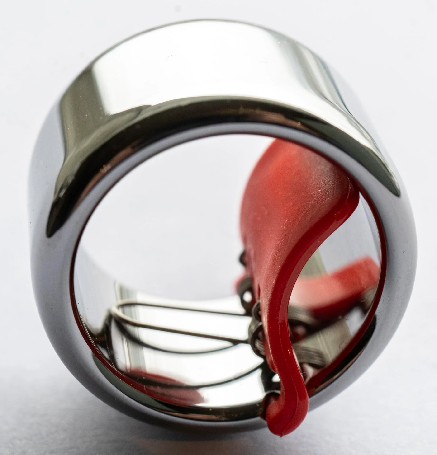 Black Mountain Slide Guitar Rings - Made From Tungsten Steel. Acoustic Guitar Slide, Electric Guitar Slide, Bass, Ukulele, and More. Almost as Hard as Diamond, Smooth Surface Finish, New Invention Regular