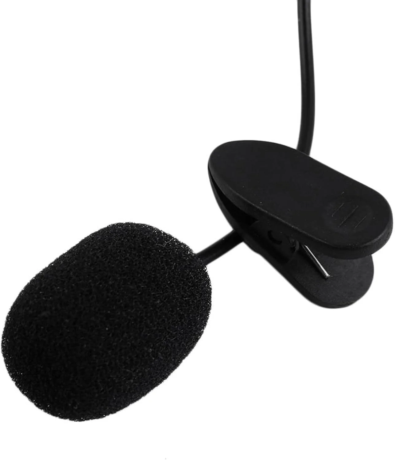 Black Plastic 3.5mm Wired Lavalier Microphone Speech Teaching Sound Amplifier Mic for Phone PC，Wireless Microphones and Systems，Wireless Lavalier Microphones - Image 3