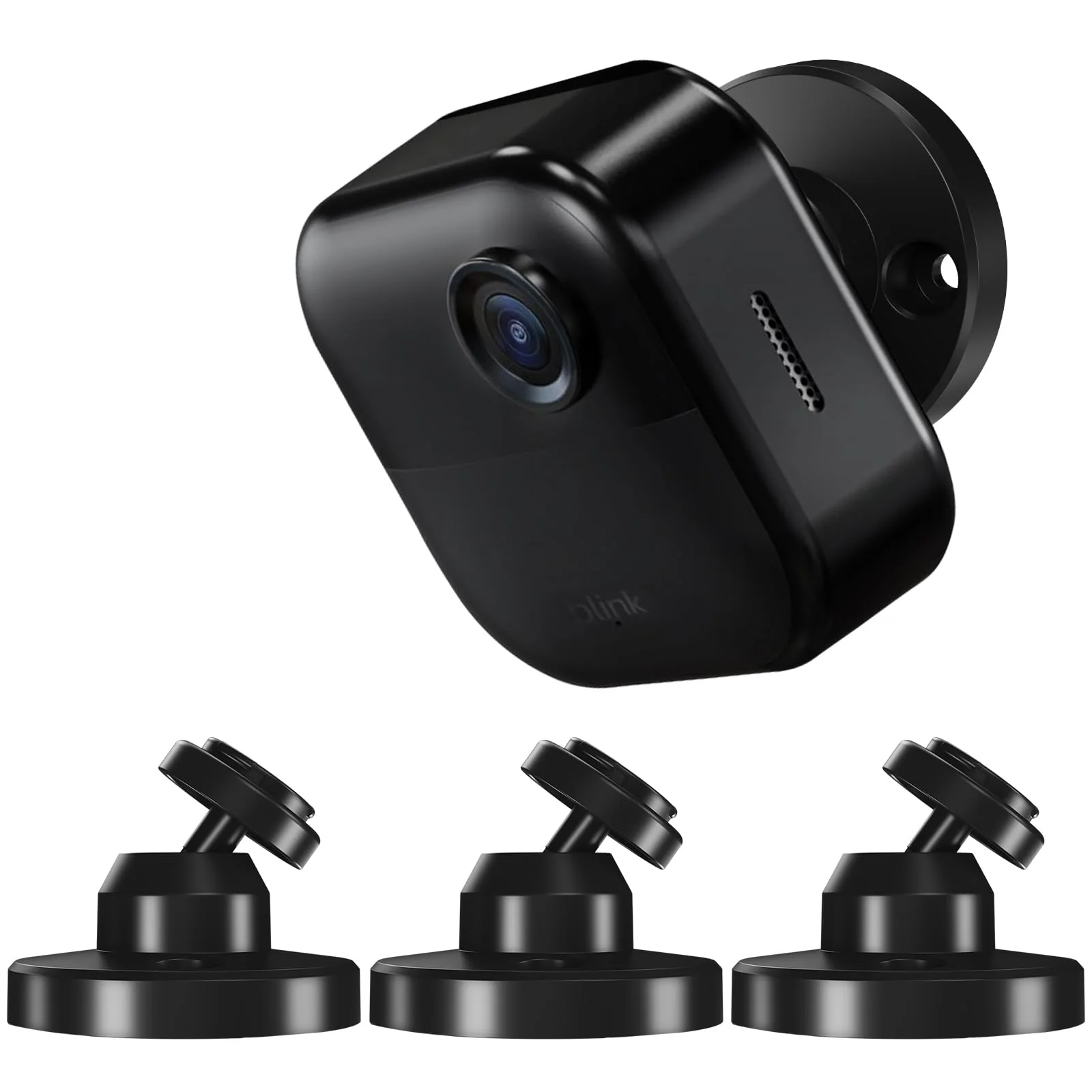 Blink Outdoor Camera Mount, 360 Degree Adjustable Wall Mount Bracket, Compatible with Blink 4th and 3rd Gen Outdoor Camera, 3 Pack, Black Blink mount 3pack