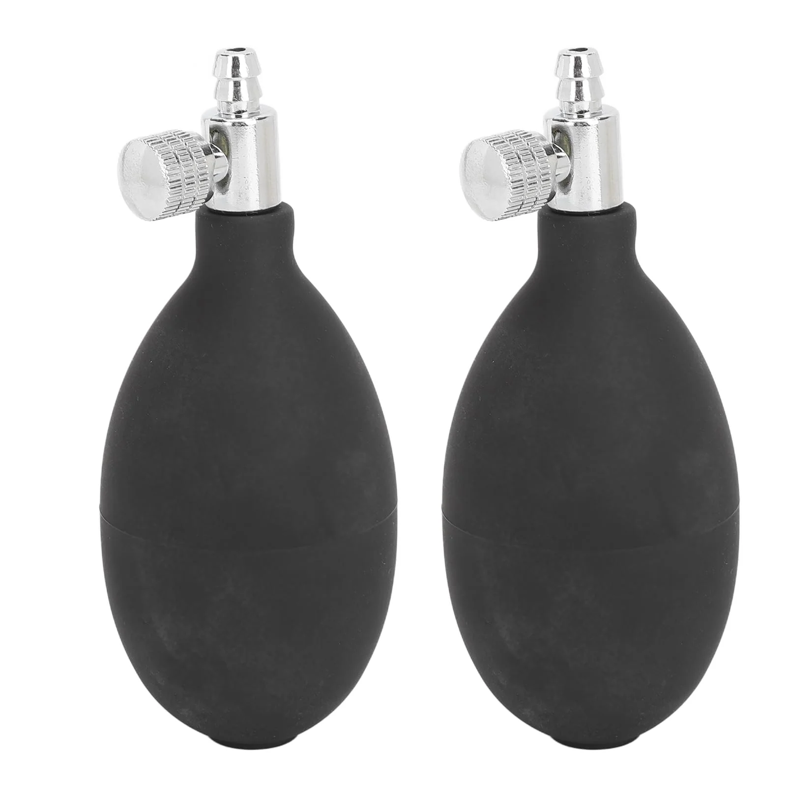 Blood Pressure Latex Bulb, Replacement Inflation Bulb, Pack of 2 Latex Blood Pressure Bulb, Replacement Inflation Blood Pressure Monitor, Bulb Pump with Air Release Valve for Manual Inflation of Blood