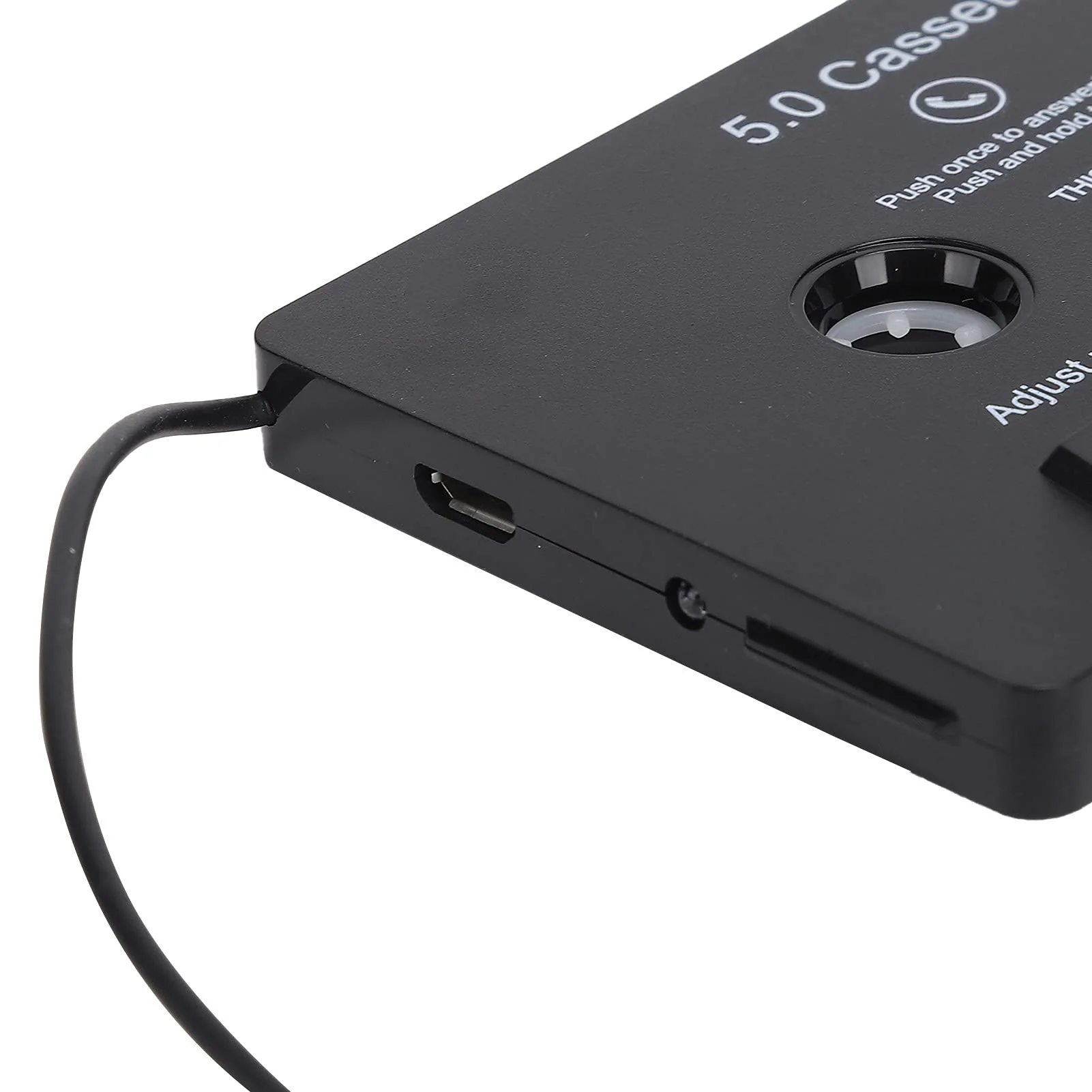 Bluetooth Cassette Adapter, Built‑in Microphone Bluetooth 5.0 MP3 Player LED Indicator Car Tape Converter USB Charging for Car - Image 7