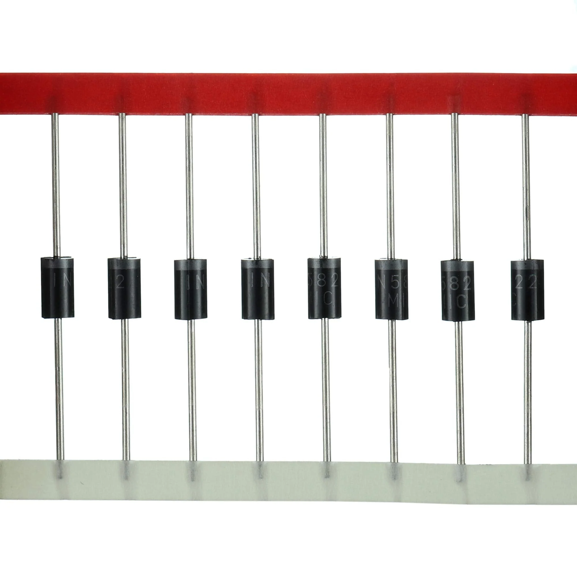 BOJACK 14 Value 240 Pieces Diode Assortment Kit Contains Rectifier/Quick Recovery/Schottky/Switching Diodes IN4001 4004 4007 5404 5406 5408 RL207 FR107 207 UF4007 IN5817 5819 5822 4148 - Image 8