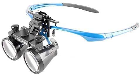 BONEW Surgical Magnifying Glass Magnifier Magnifier 3.5X Binoculars Clip for All Glasses with Storage Box - Image 5