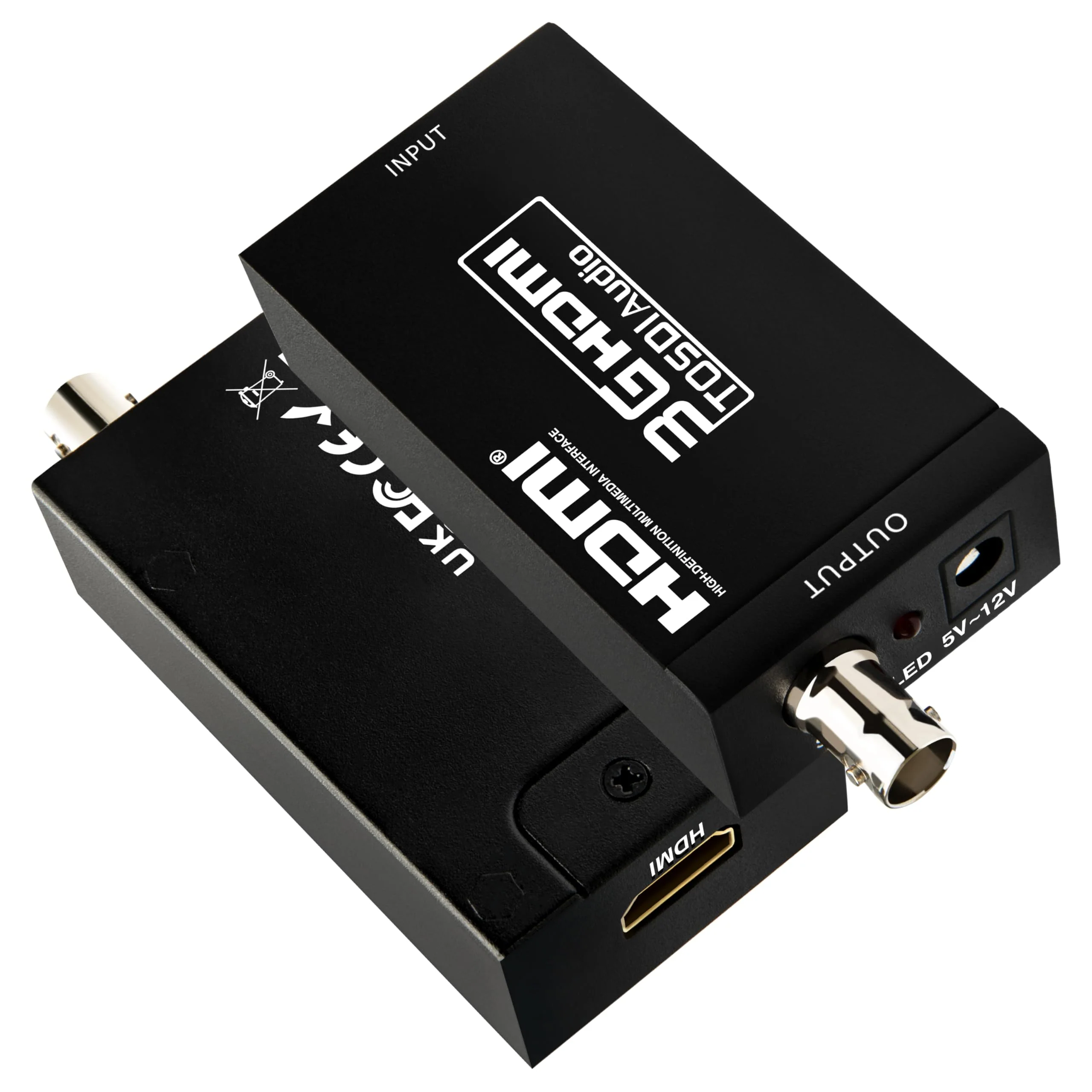 Boobrie HDMI to SDI Converter 3G-SDI with Audio De-Embedding, 300ft Long Distance Transmission Support 1080P@60Hz for SDI Monitor, Video Camera, Live Broadcast - Image 9