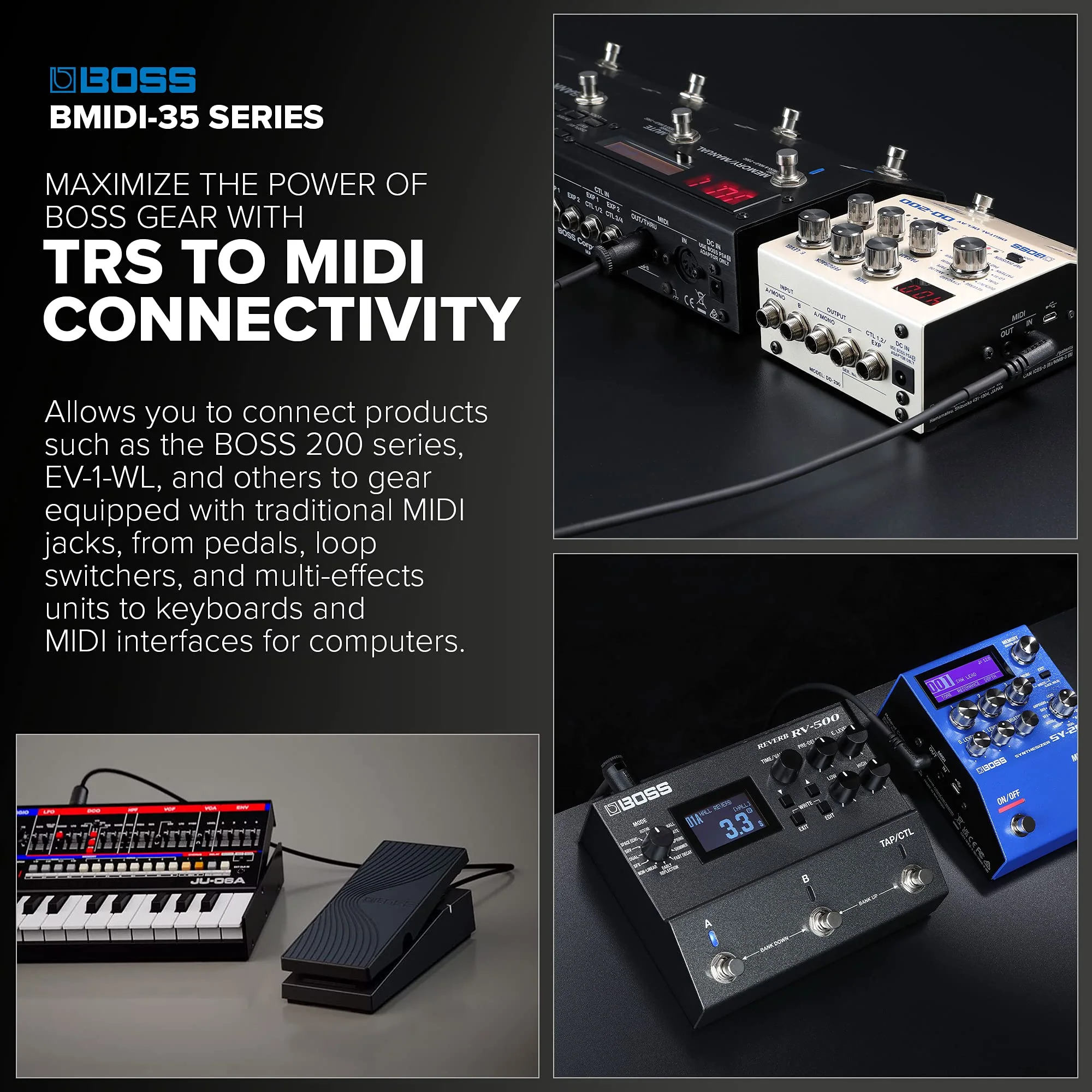 BOSS MIDI Cable (BMIDI-1-35) - Image 3