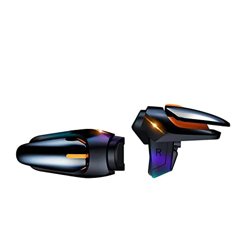 BoxWave Gaming Gear Compatible with Samsung Galaxy S23 Ultra - Touchscreen QuickTrigger, Trigger Buttons Quick Gaming Mobile FPS - Jet Black - Image 2