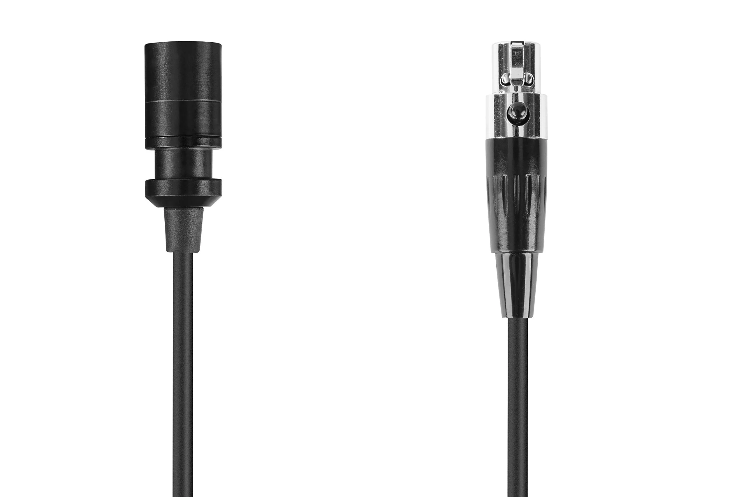 Boya BY-M11OD Professional Omnidirectional XLR Lavalier Microphone for Interviews, Dialog & Instruments AA Battery or Phantom Powered, Black - Image 2