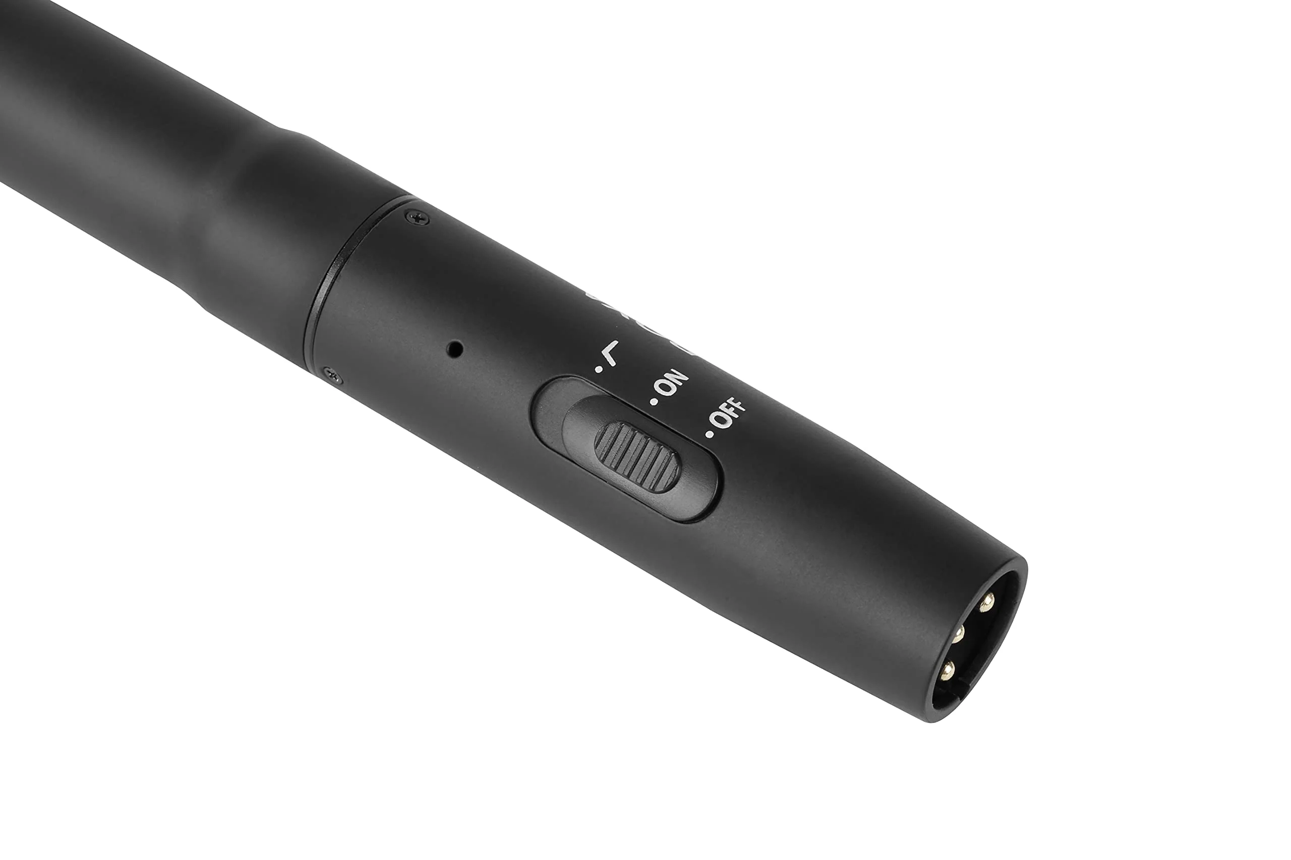 Boya BY-M11OD Professional Omnidirectional XLR Lavalier Microphone for Interviews, Dialog & Instruments AA Battery or Phantom Powered, Black - Image 4