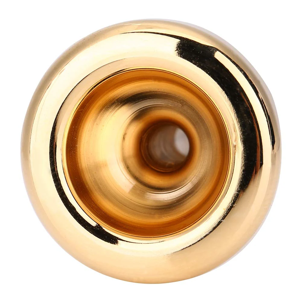 Brass Trumpet Mouthpiece Set with 7C 5C 3C 1.5C, 4 Gold Plated Mouthpiece Cups, Trumpet Accessories for Beginners - Image 6