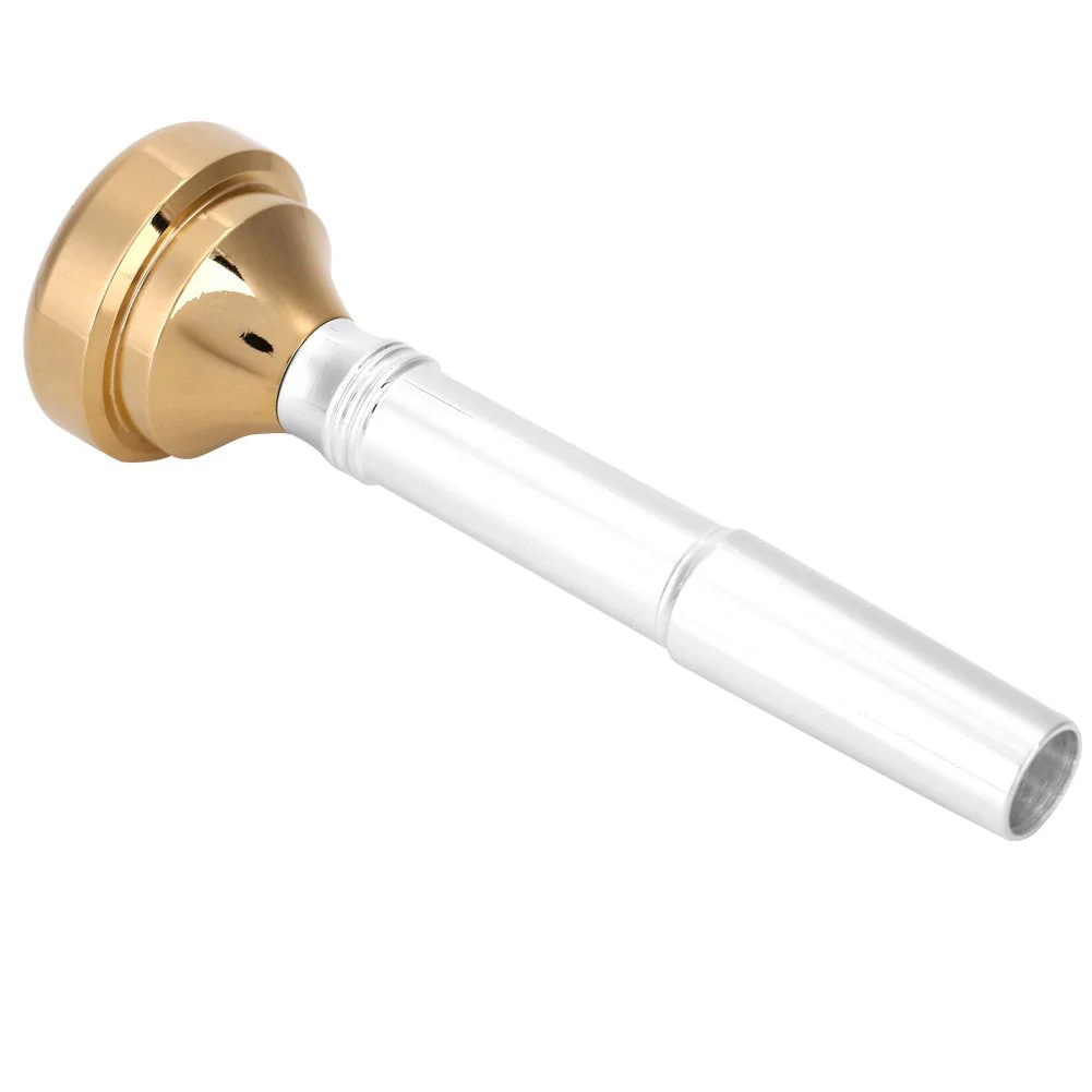 Brass Trumpet Mouthpiece Set with 7C 5C 3C 1.5C, 4 Gold Plated Mouthpiece Cups, Trumpet Accessories for Beginners - Image 8