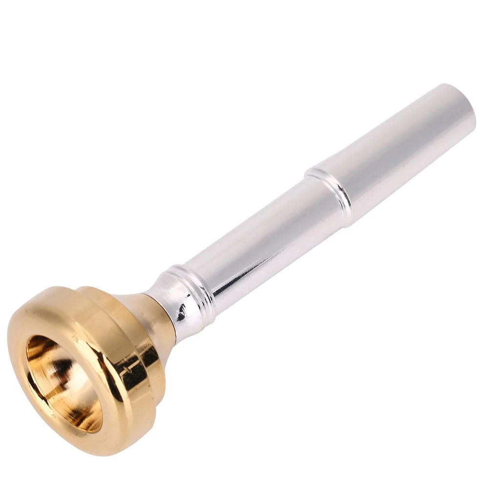 Brass Trumpet Mouthpiece Set with 7C 5C 3C 1.5C, 4 Gold Plated Mouthpiece Cups, Trumpet Accessories for Beginners - Image 9