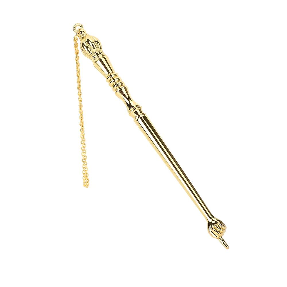 BRTAGG Yad Torah Pointer, Bible Pointer, Bible Reading Tool (5.1" Tall, Gold), Jewish Gifts, Works of Art of Common Metal 5.1" Tall - Image 5