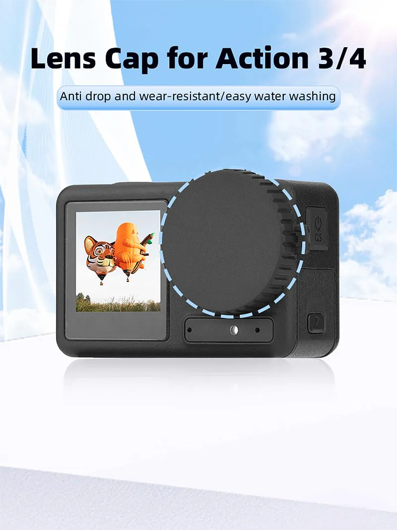 BTG Lens Cap for DJI OSMO ACTION 5 Pro 4 3 Accessories Lens Cover - Image 2