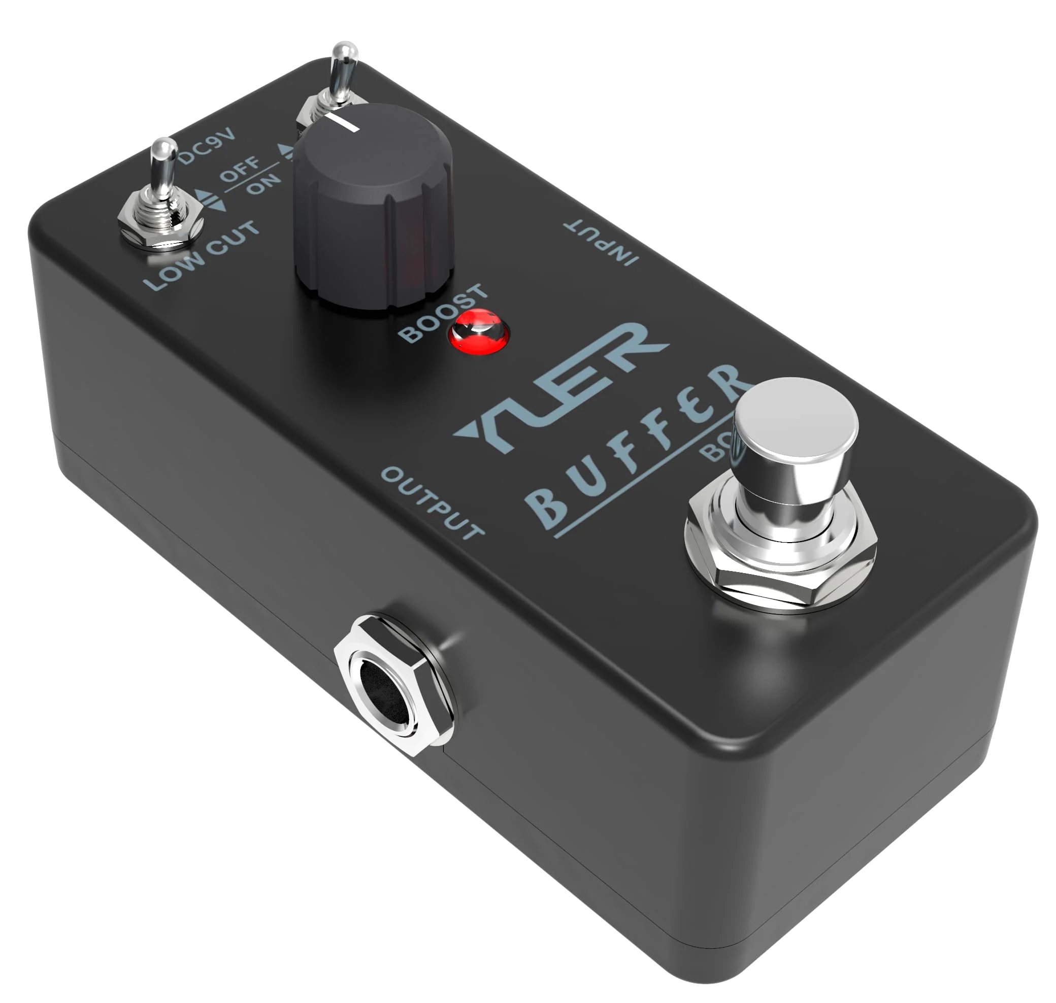 BUFFER BOOST, Guitar Effects Pedal, Mini Single Type, True Bypass, DC 9V, for Electric Guitar and Bass