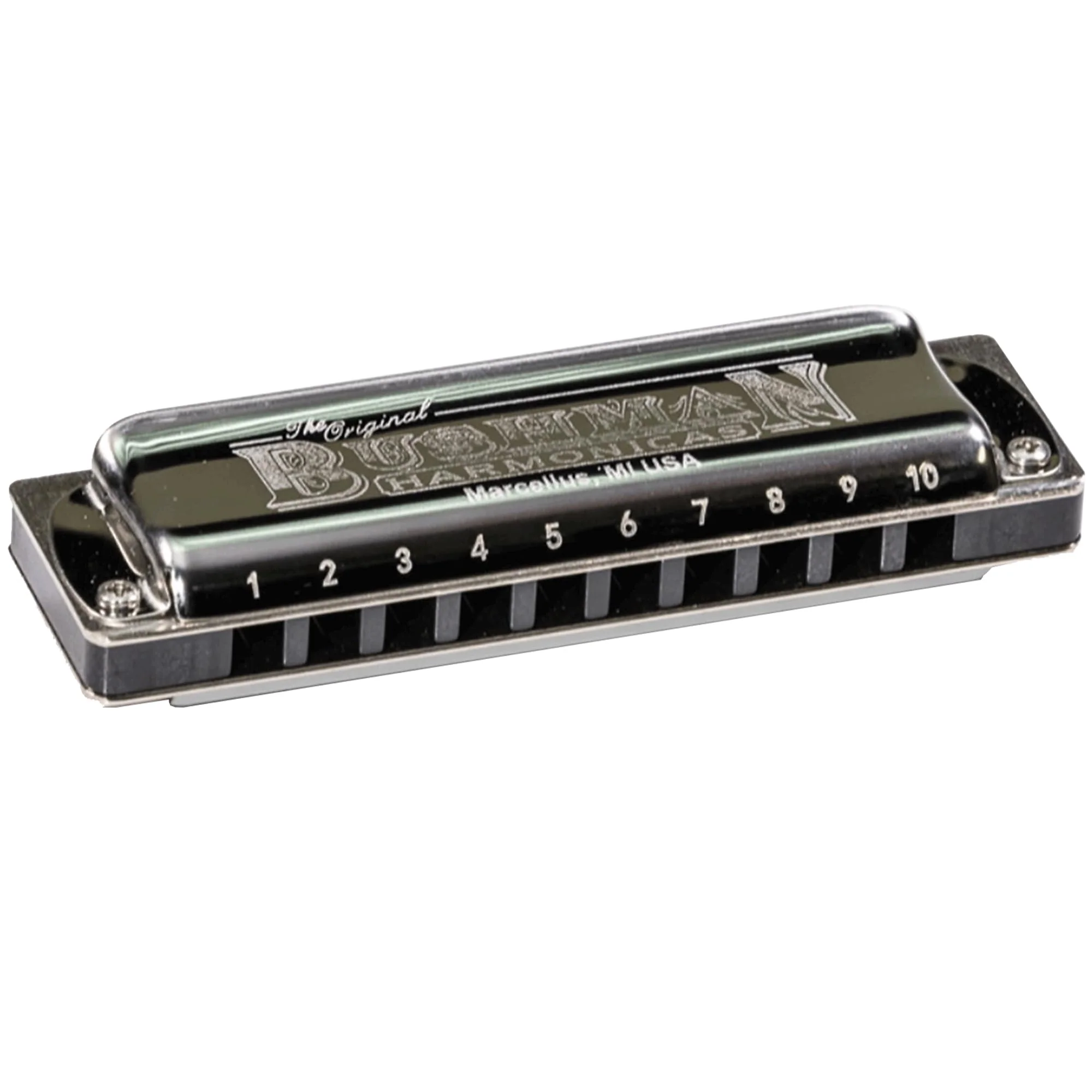 Bushman Delta Frost Original Harmonica, Key of C