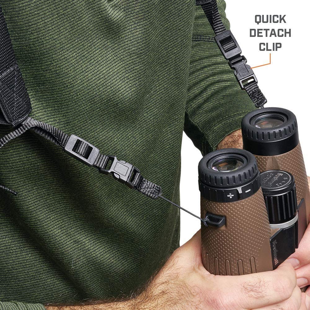 Bushnell Binoculars Harness, Fits Most Models_BASFHARN, Black, One Size - Image 2