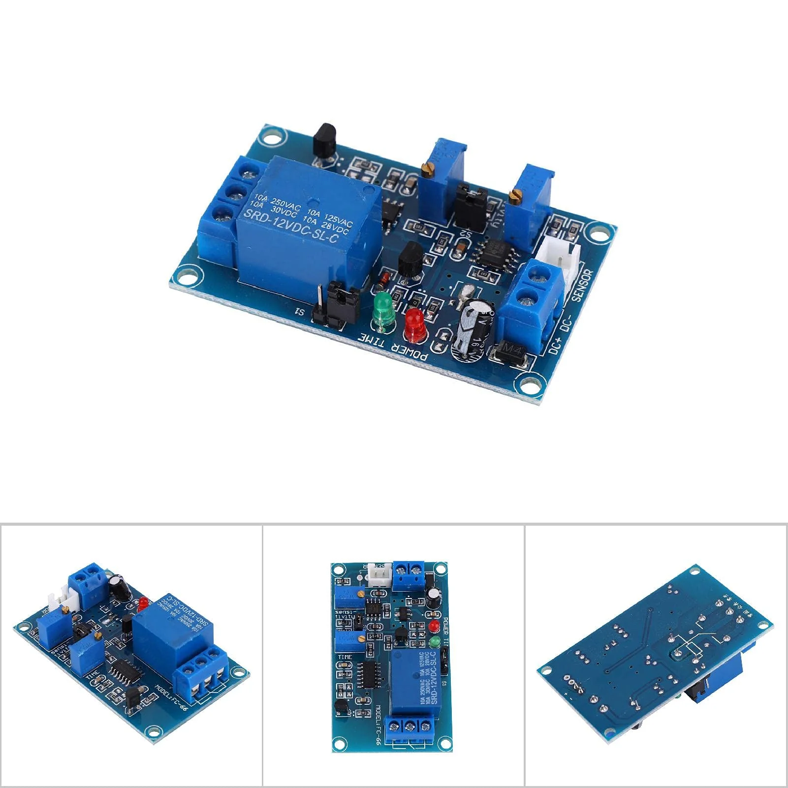 BuyWeek Photoresistor Relay Module, DC 12 V Light Detection Sensor, Light Control Switch, Light Sensitive Sensor, Adjustable Delay, Photoresistor Relay Module, Light Sensor (DC 12 V) - Image 9