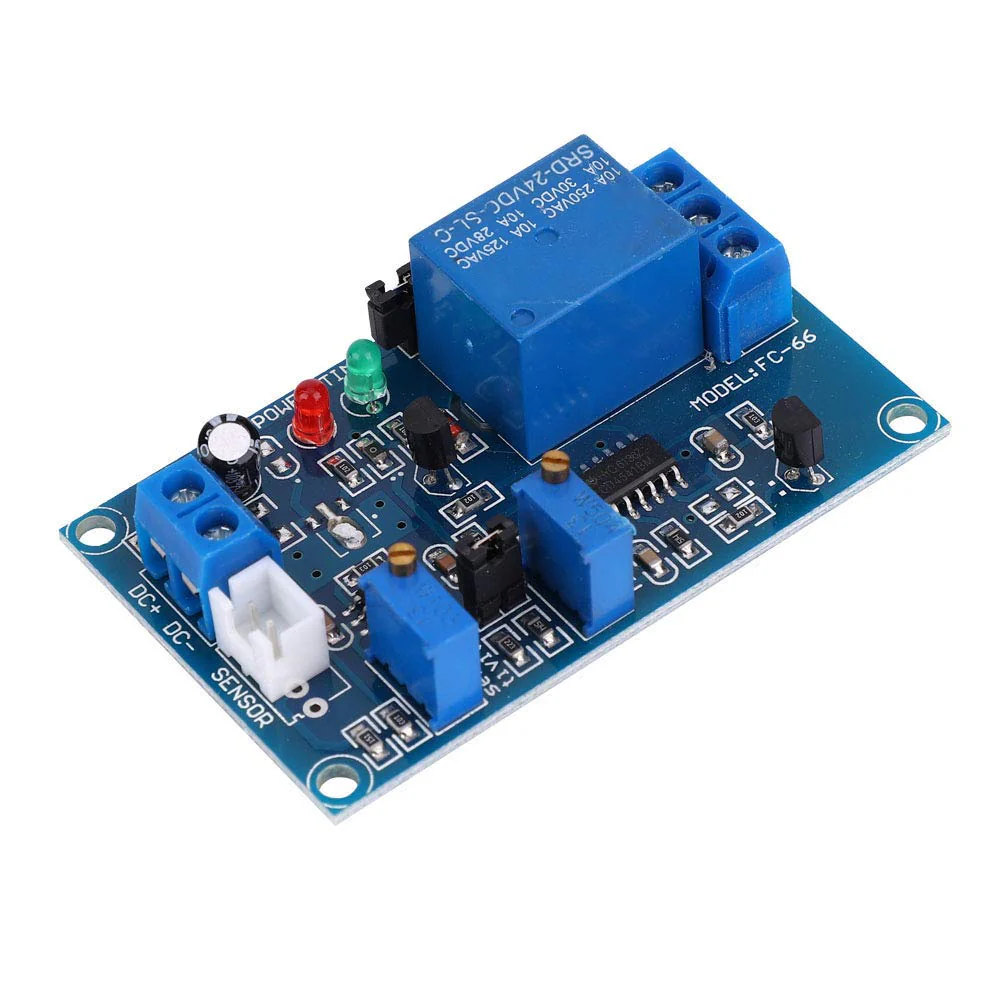 BuyWeek Photoresistor Relay Module, DC 24 V Light Sensor, Light Detection Switch, Adjustable Delay, Photoresistor Relay Module, Photosensitive Sensor (DC 24 V) - Image 7