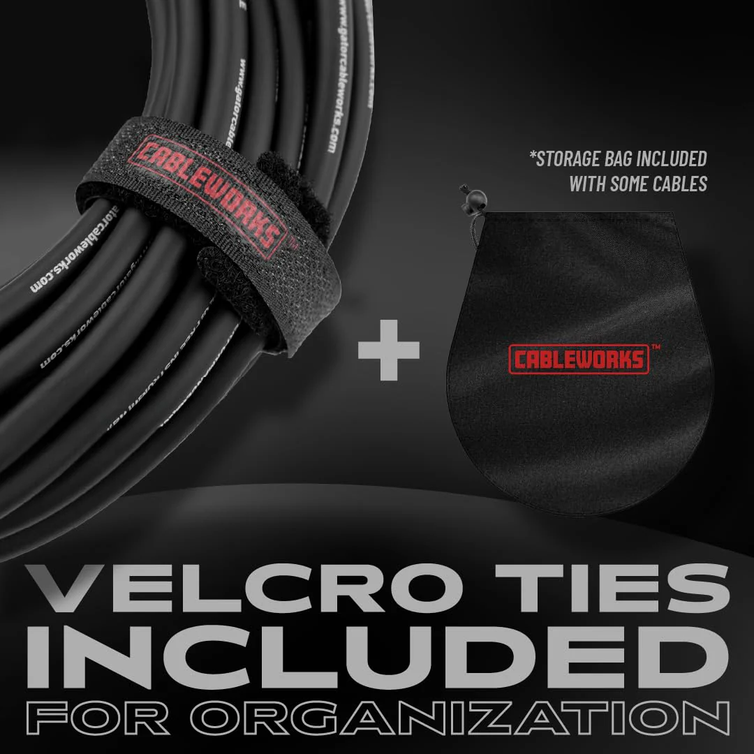 By Gator Cases Headliner Series Premium 50 Foot XLR Microphone Cable, (GCWH-XLR-50) 50 Feet - Image 9