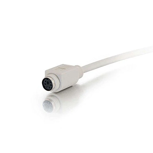 C2G 02715 PS/2 M/F Keyboard/Mouse Extension Cable, Beige (6 Feet, 1.82 Meters) 6 feet Keyboard Mouse Extension Cable 6 Feet - Image 2