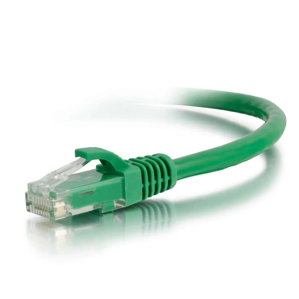 C2G 03992 Cat6 Cable - Snagless Unshielded Ethernet Network Patch Cable, Green (8 Feet, 2.43 Meters) UTP 8 Feet/ 2.43 Meters - Image 4