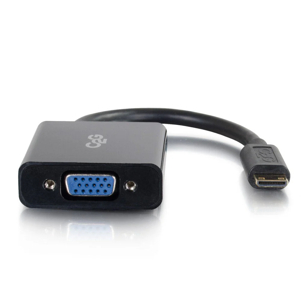C2G/Cables To Go 41350 HDMI Male to VGA Female Adapter Converter Dongle - Image 3