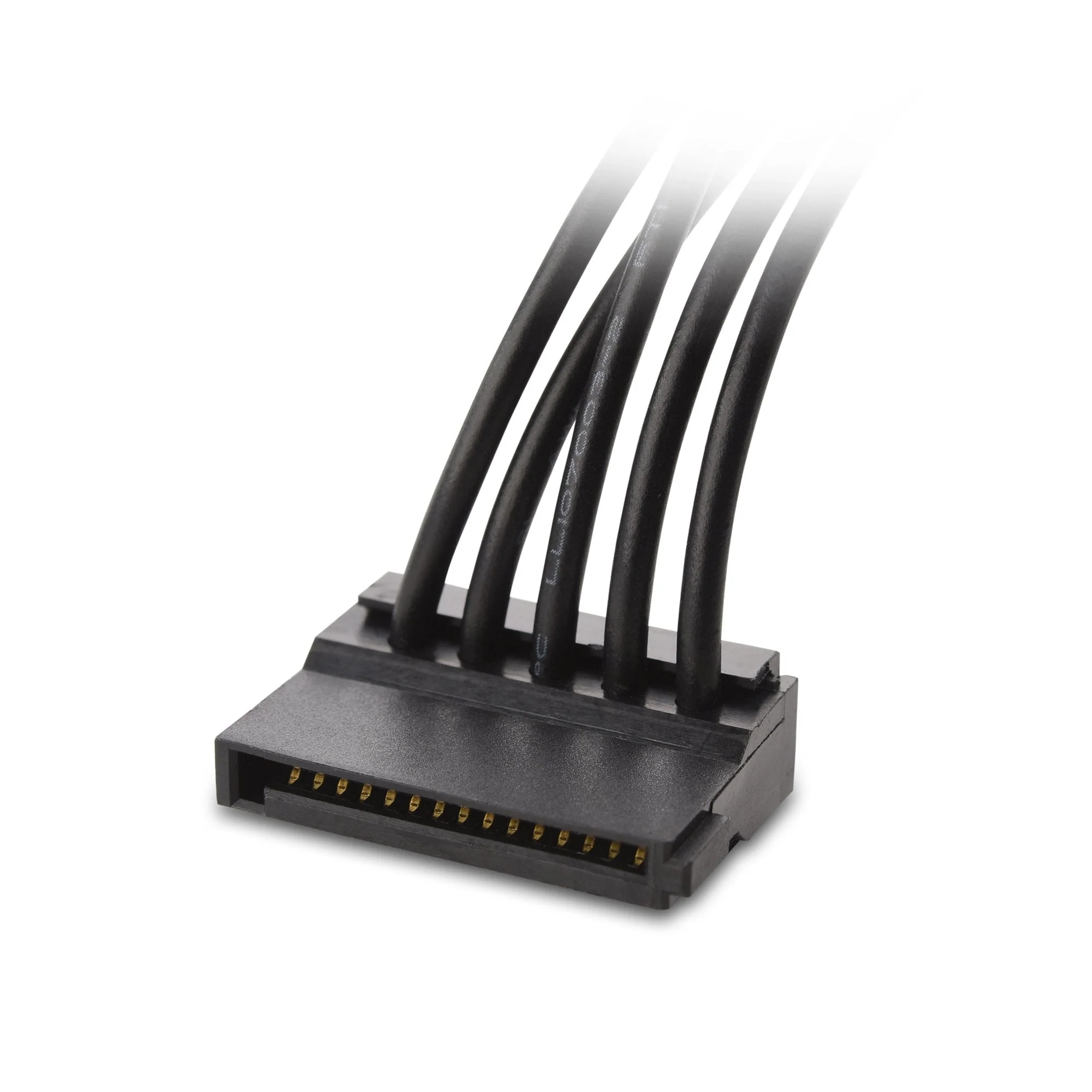 Cable Matters 2-Pack 15 Pin SATA to 4 SATA Power Splitter Cable - 18 Inches - Image 4