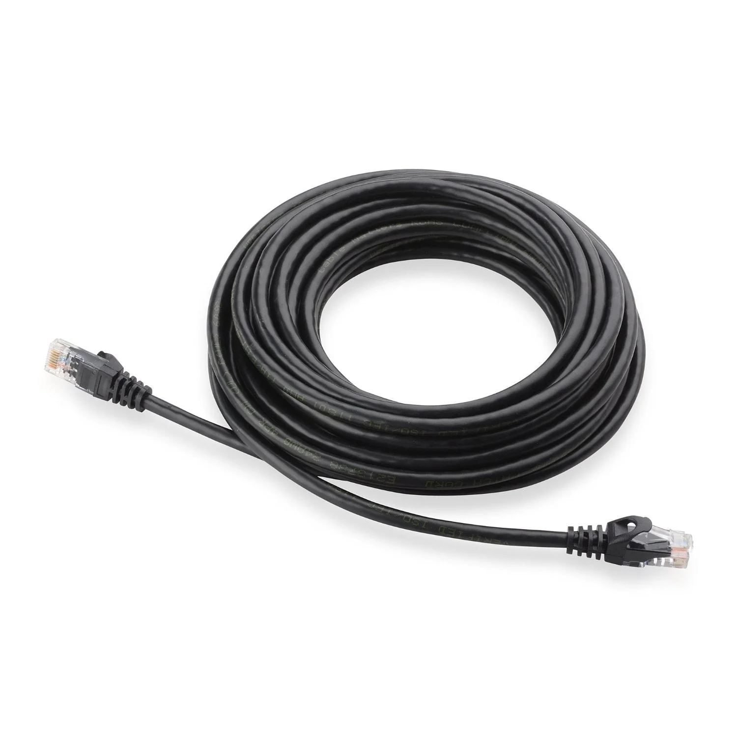 Cable Matters Snagless Cat6 Ethernet Cable (Cat6 Cable, Cat 6 Cable) in Black 20 ft - Image 4