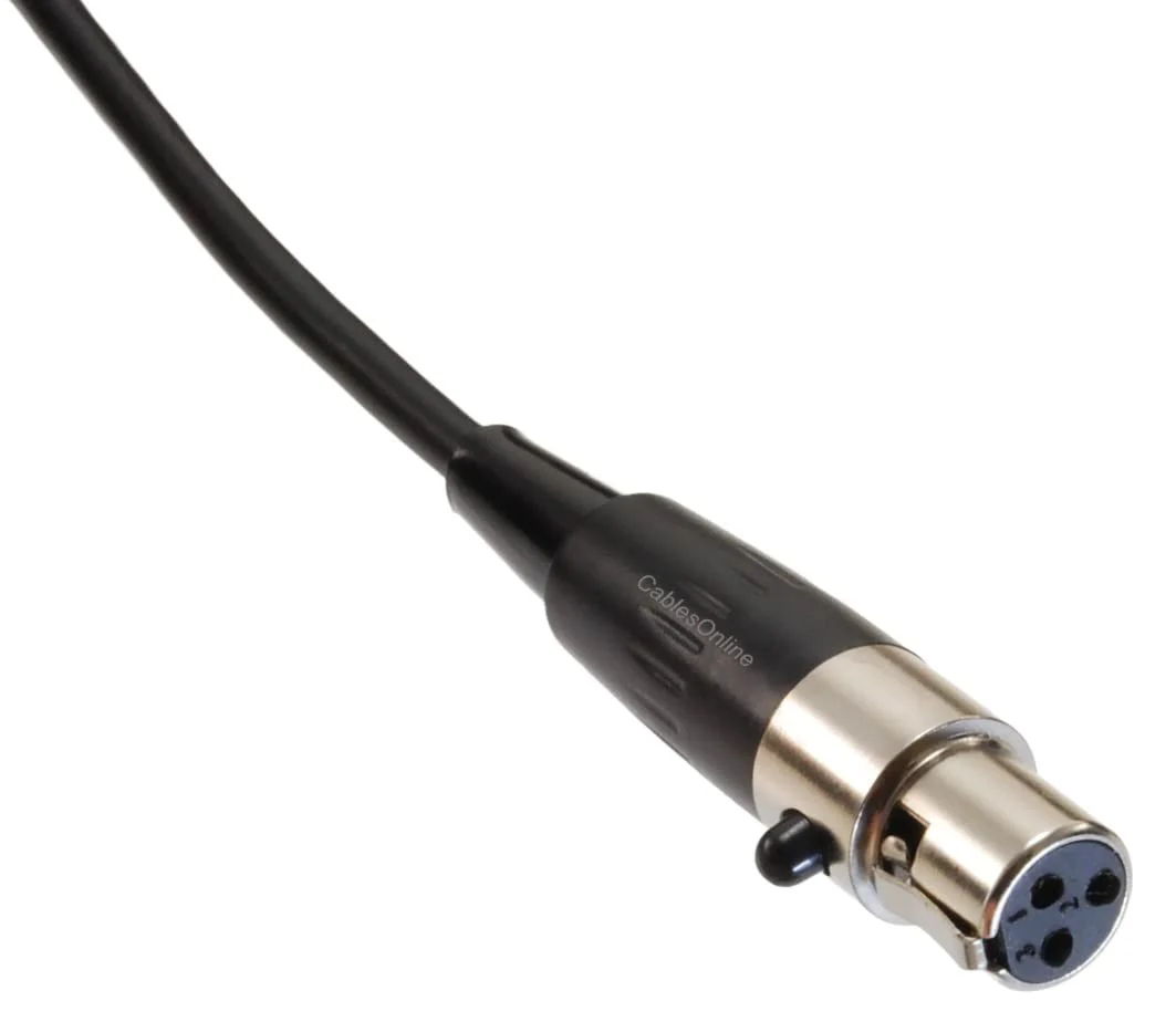 CablesOnline 15ft Mini-XLR 3-Pin Male to Mini-XLR 3-Pin Female Pro Microphone Cable, XM-015 15-ft - Image 2
