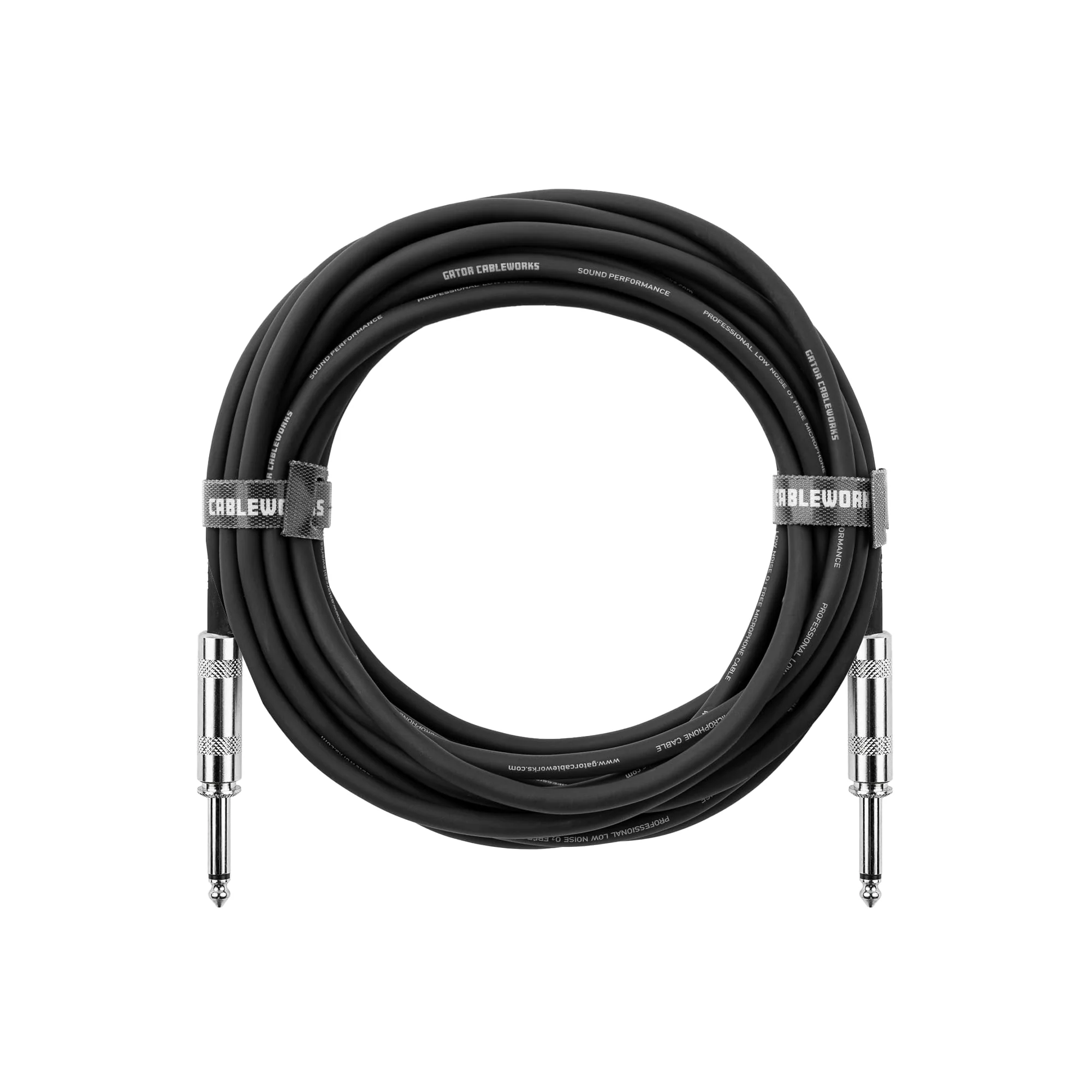 Cableworks by Gator Cases Backline Series 20 Ft Straight to Straight Guitar Instrument Cable (GCWB-INS-20) 20 Feet - Image 9